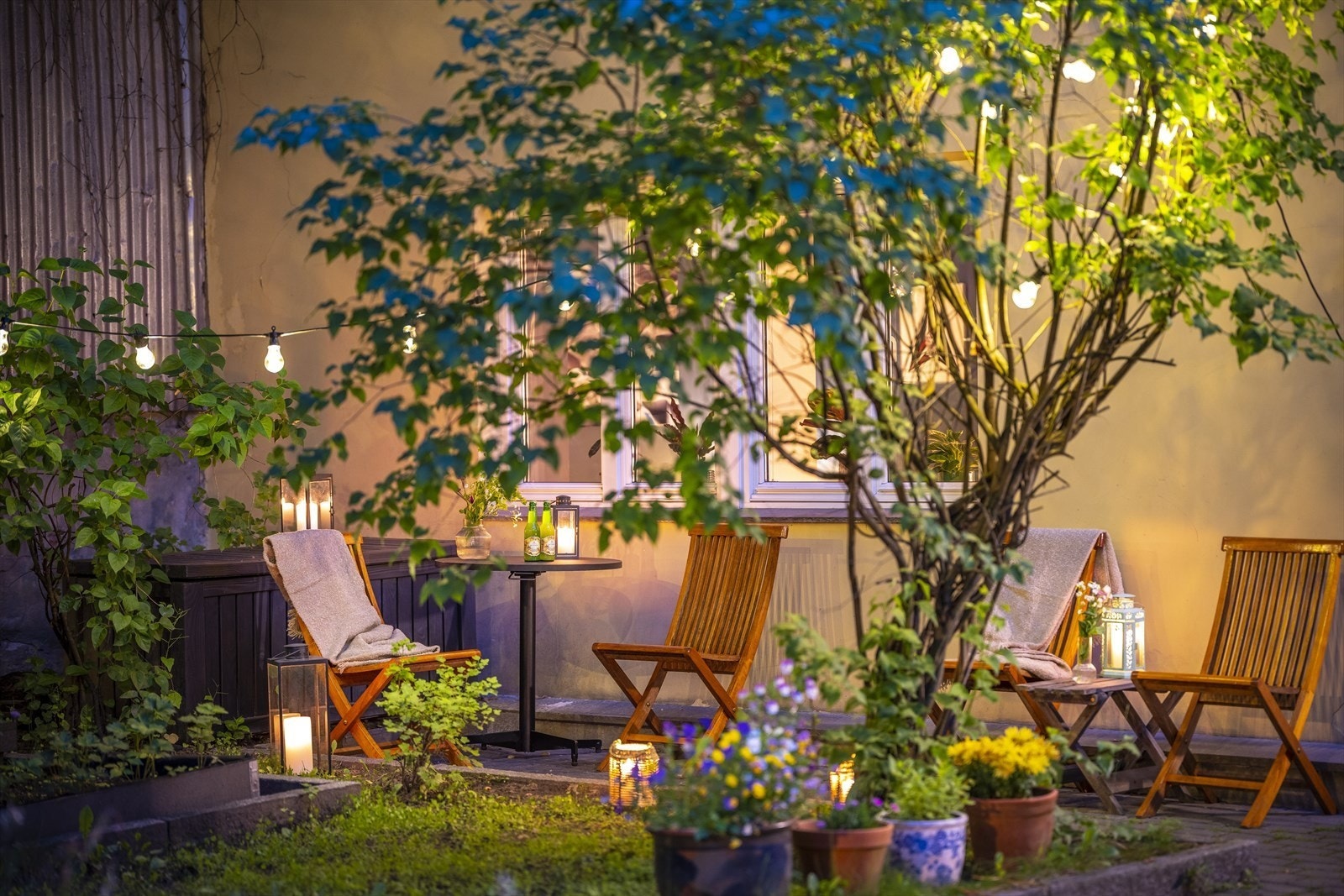 Uteplass Galleribilde