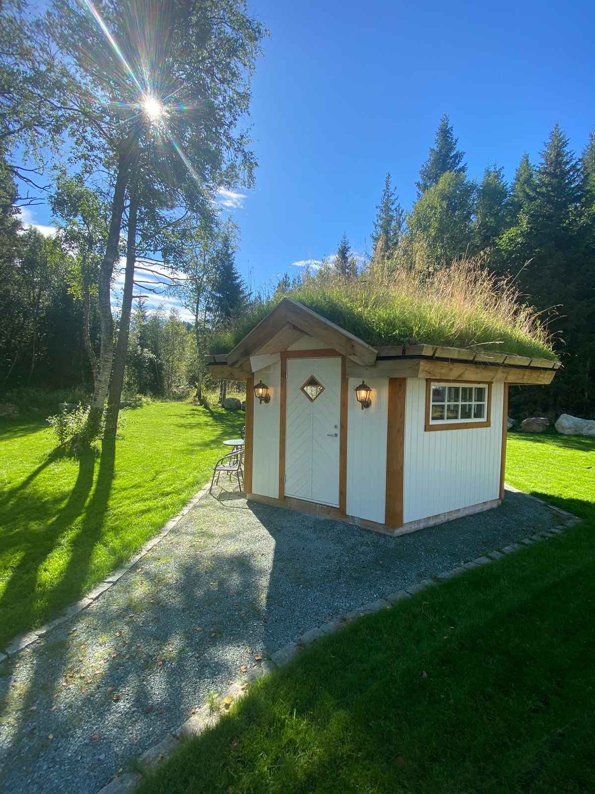 Lysthus / grillhus for 7-8 personer Galleribilde