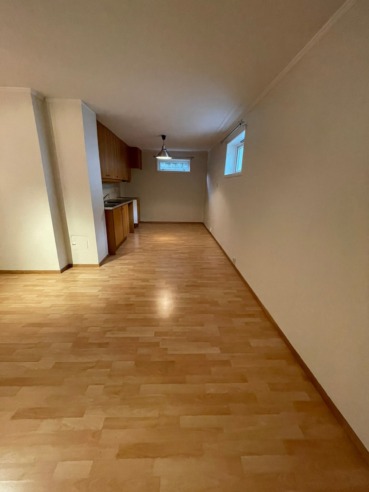 Stue/kjøkken i L form Galleribilde