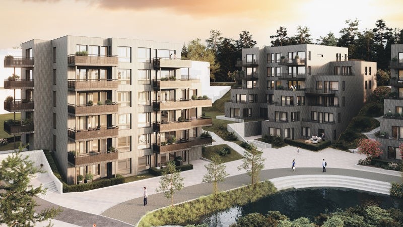 Illustrasjonsbilde Kantorbekken Terrasse Galleribilde