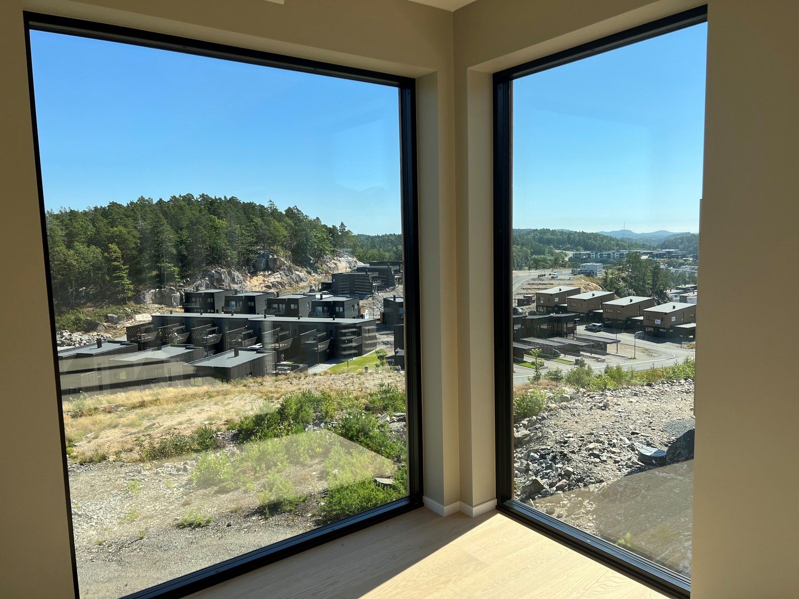 Flott utsikt fra stue Galleribilde