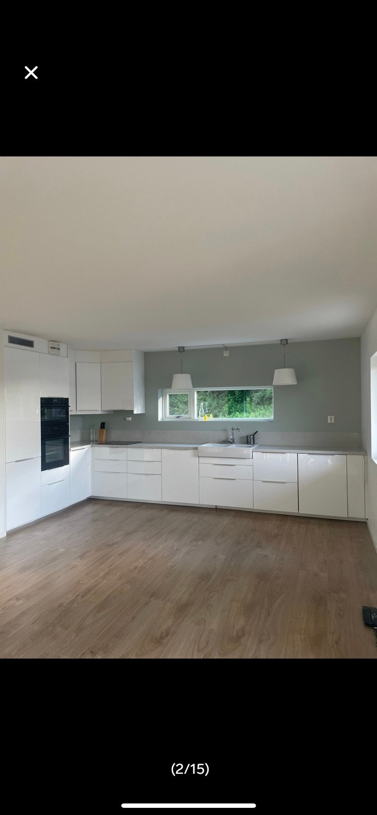 Stort kjøkken / åpen stue løsning Galleribilde