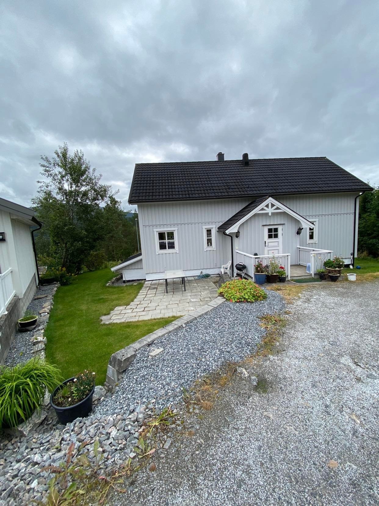 Huset fra baksiden Galleribilde