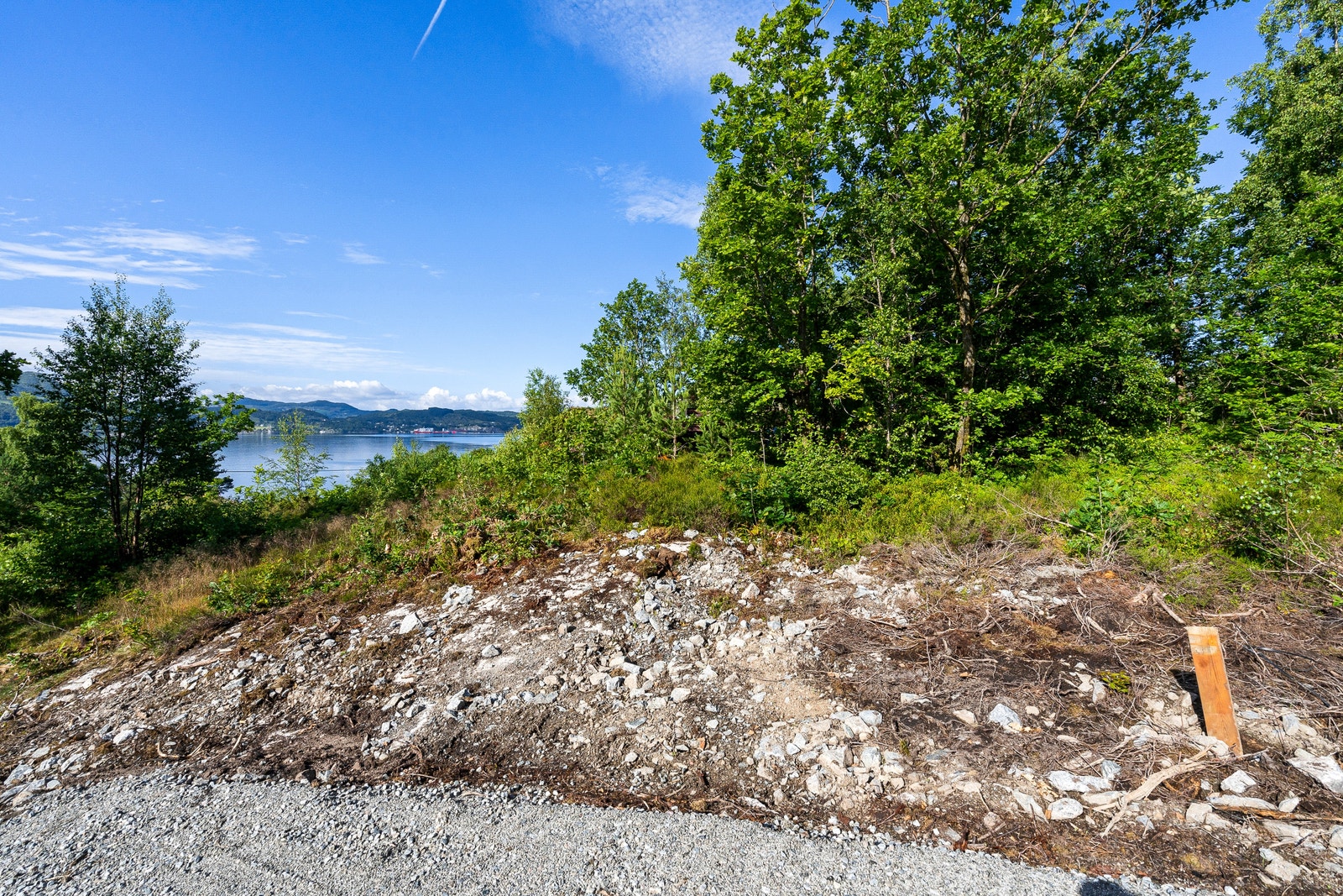 Utsikten fra B7. Galleribilde