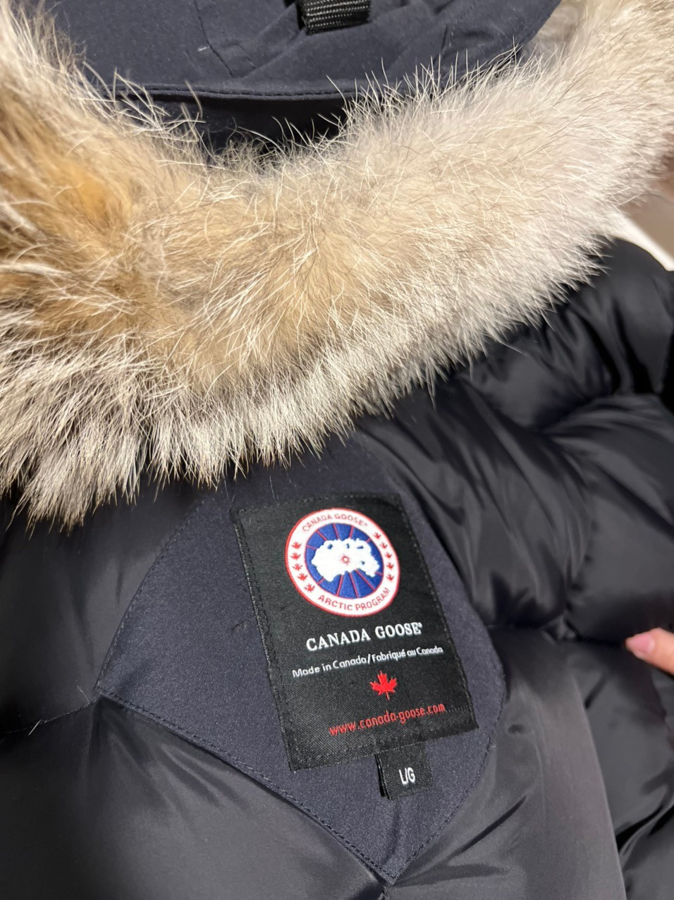 Canada Goose dunparkas FINN torget