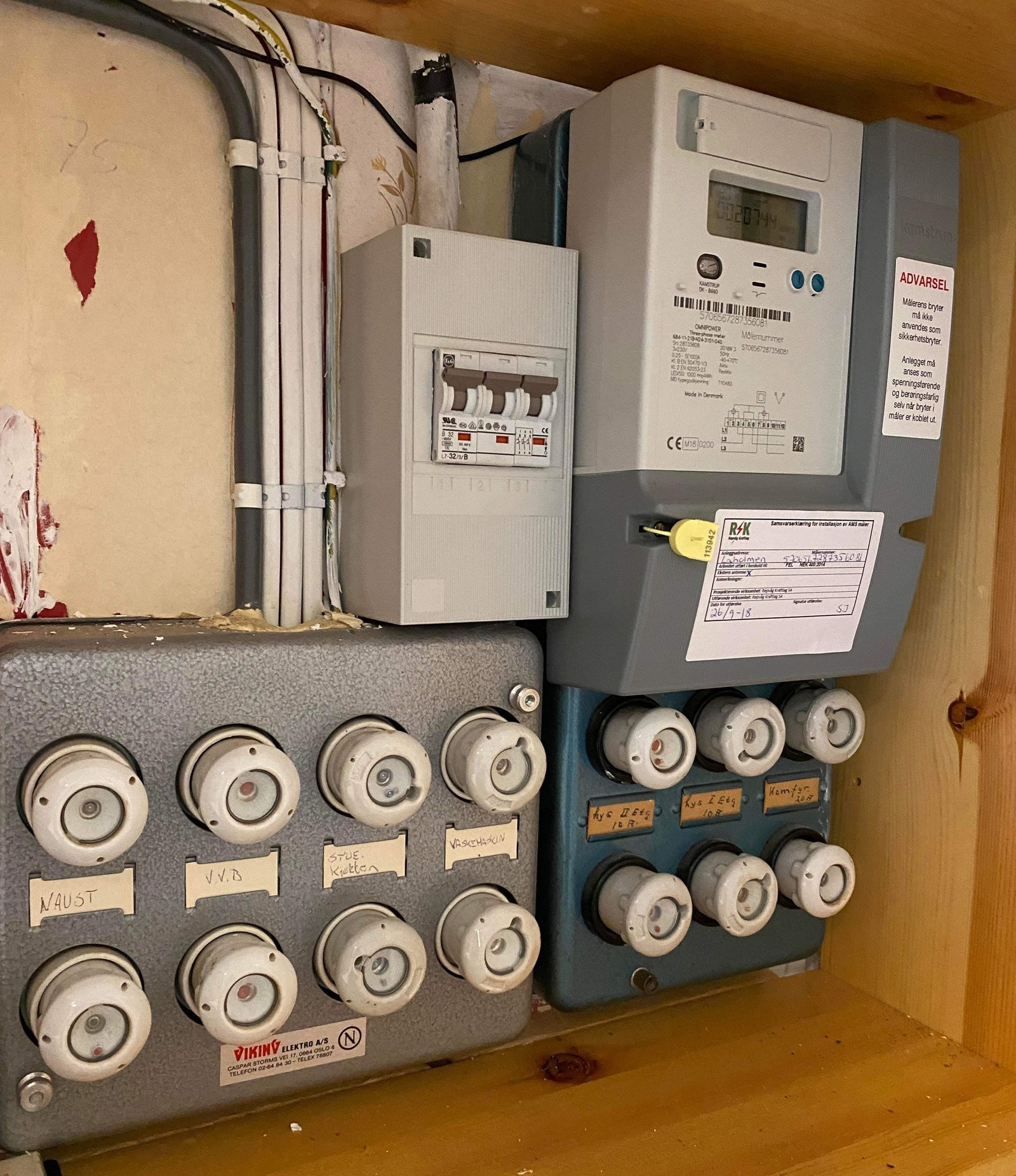 Sikringsskap Galleribilde