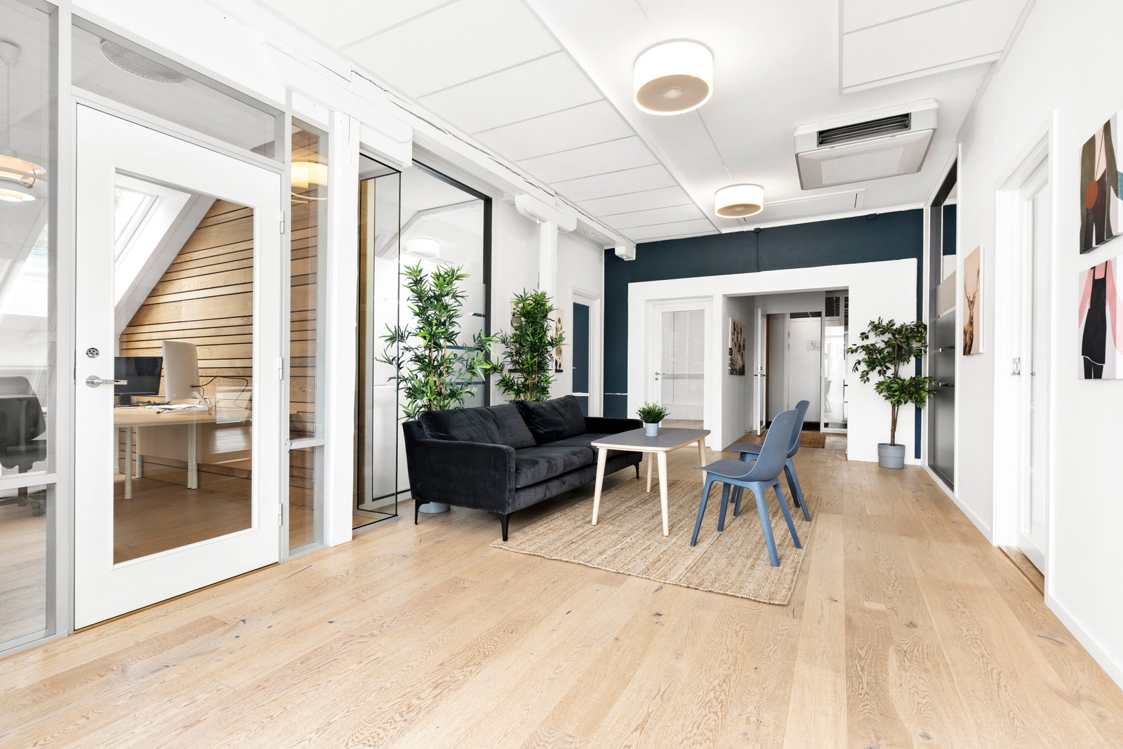 Fellesområde til kontorer i vestfløy 3 etg Galleribilde