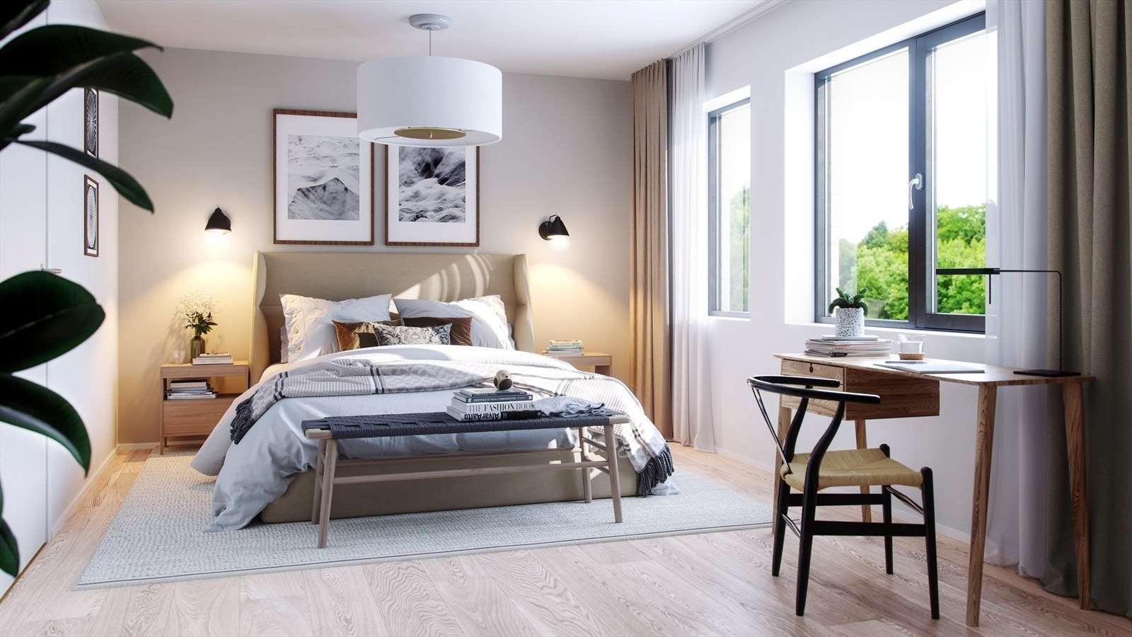 Hovedsoverom Galleribilde