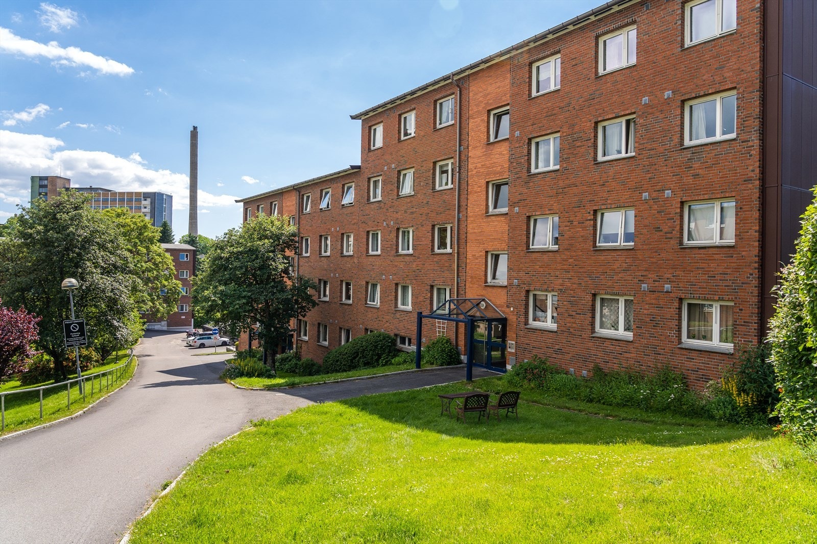 Inngangsparti Galleribilde