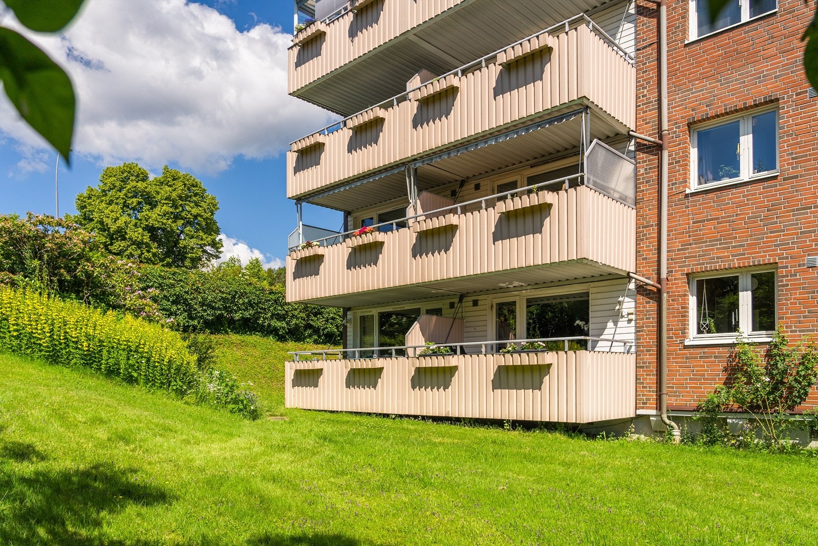 Fasade sett fra balkongsiden Galleribilde