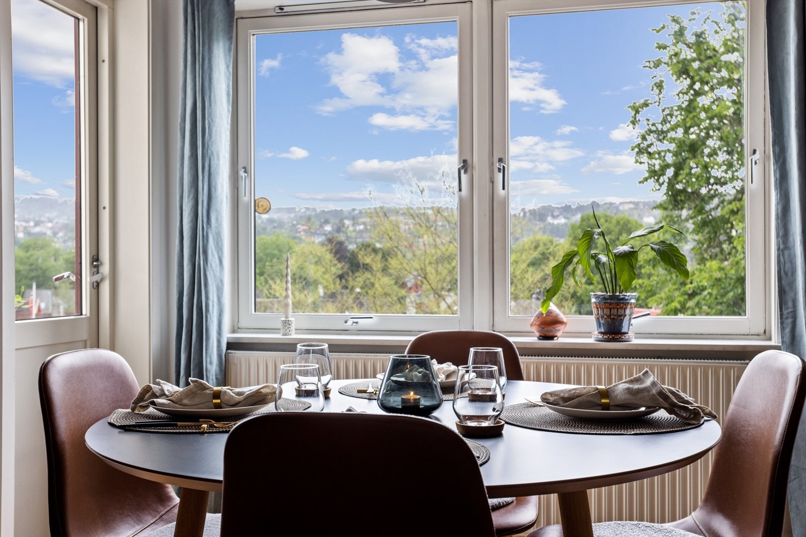 Fjernvarme og varmt vann inkl. i felleskostnadene. Galleribilde