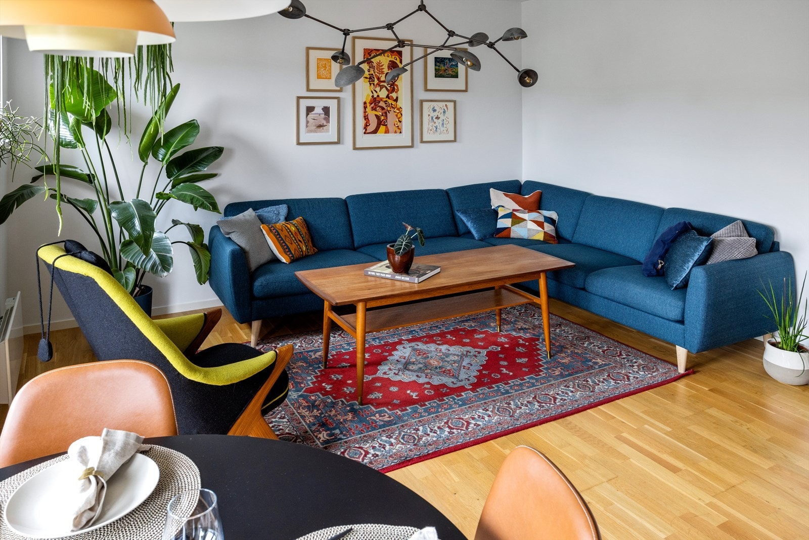 Mulighet for flere møbleringsløsninger på stue. Galleribilde