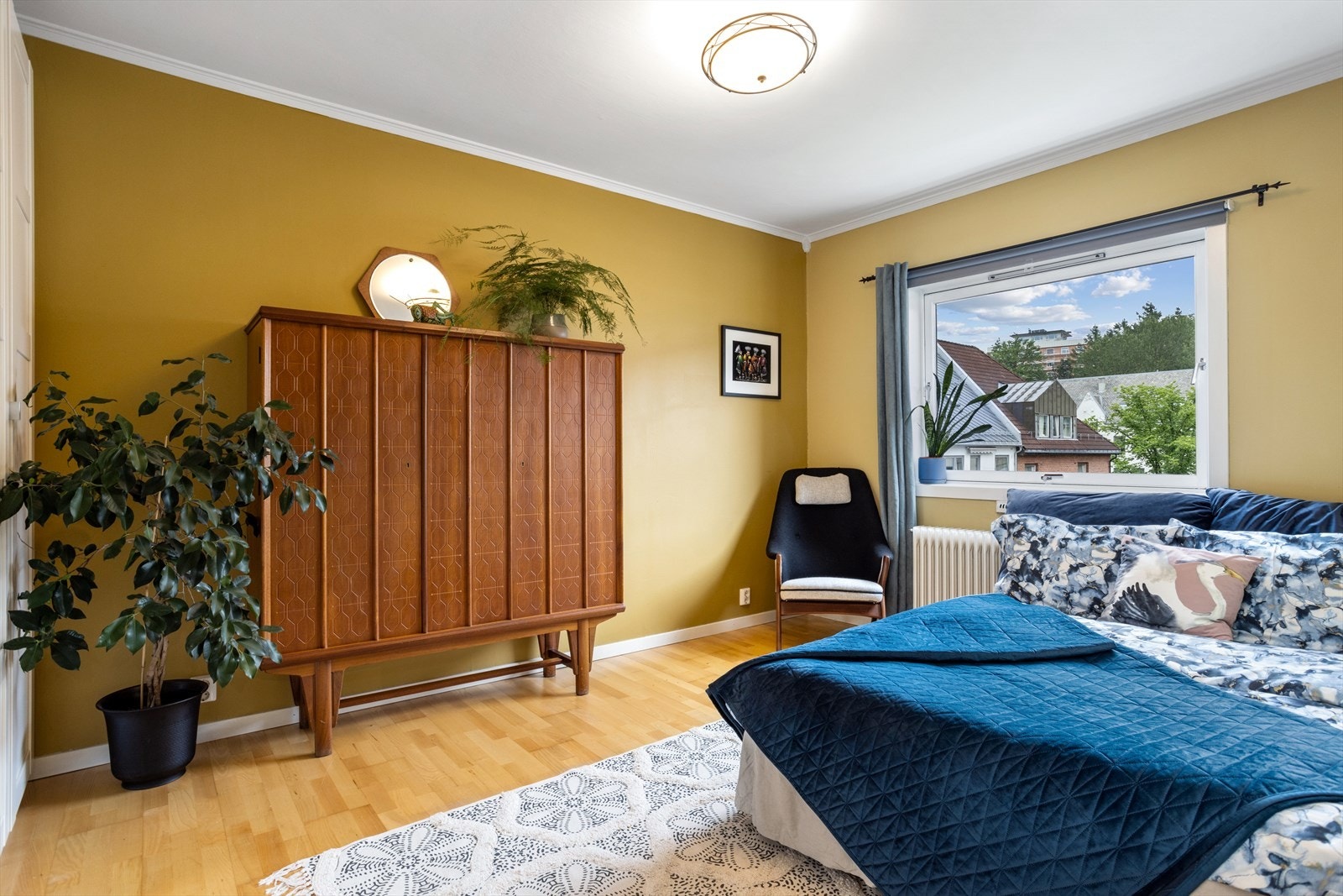 Begge rommene vender ut mot rolige omgivelser, et godt utgangspunkt for en god natt søvn. Galleribilde