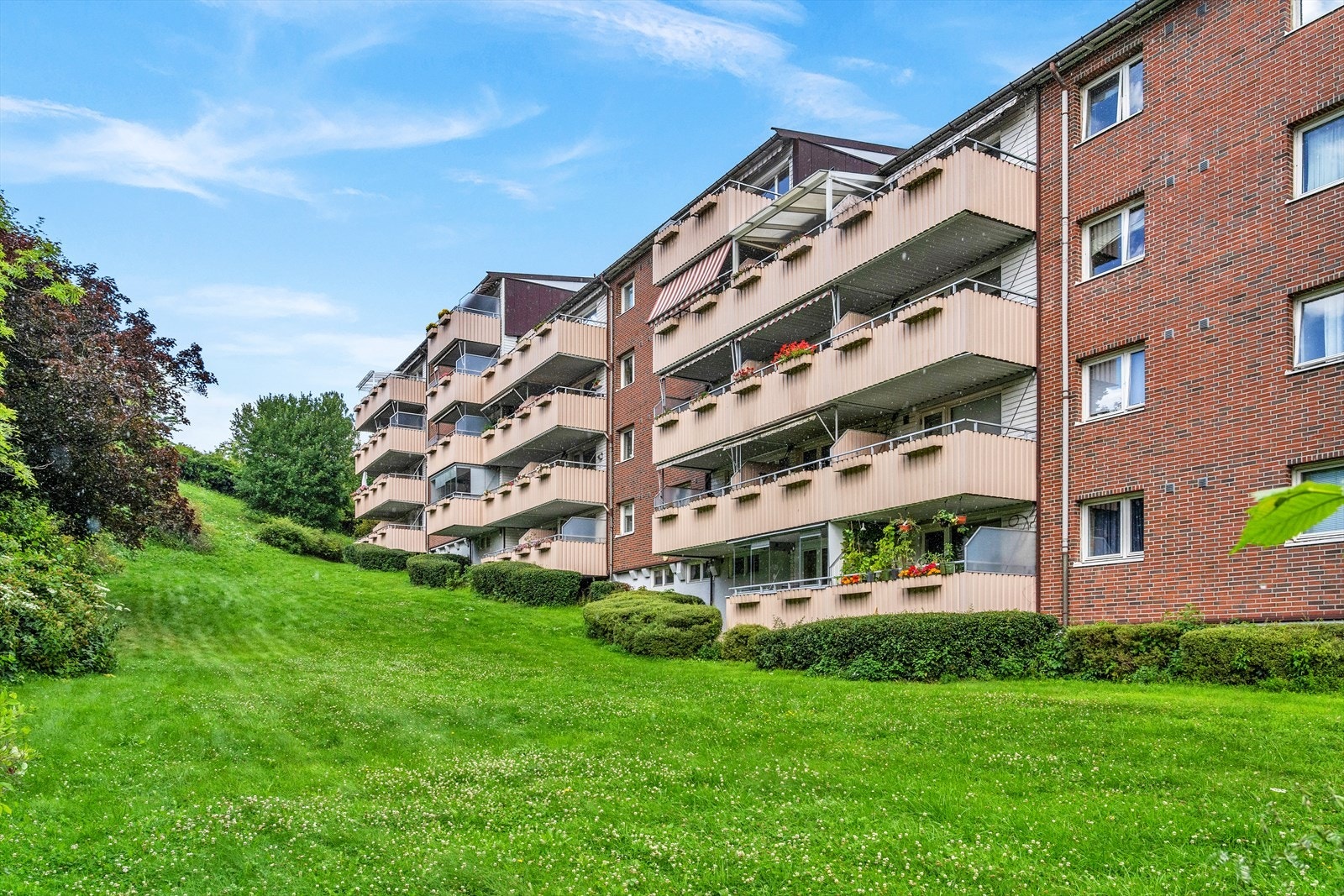 Fasade sett fra balkongsiden Galleribilde