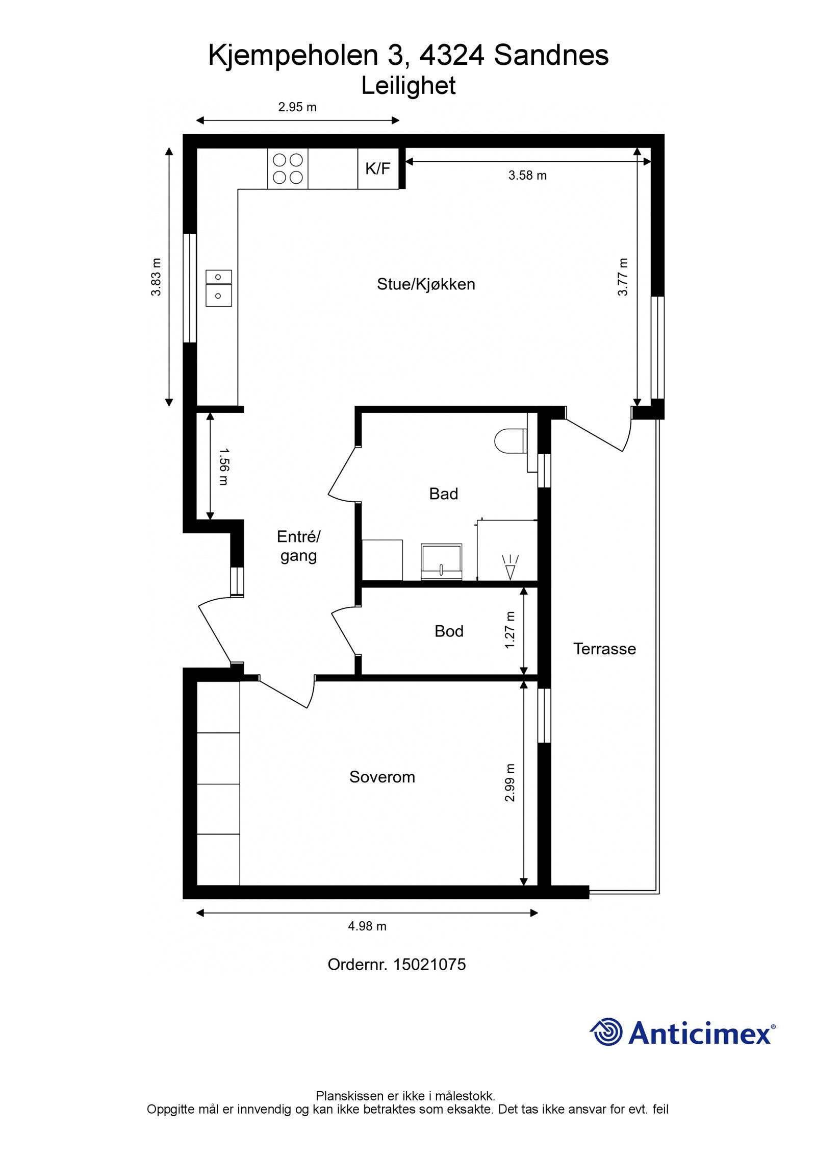 Plantegning - 2.etg. Galleribilde