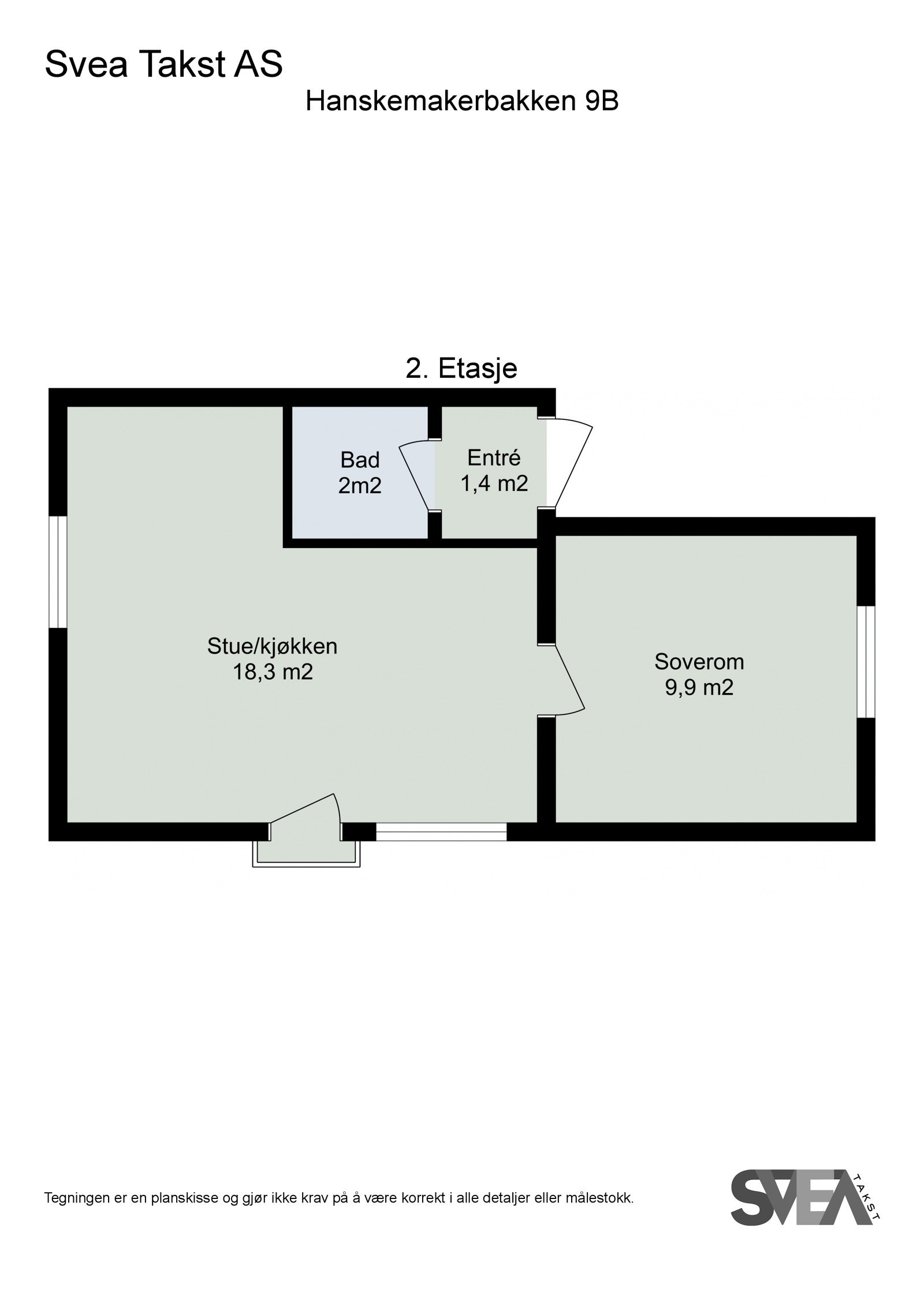 Planskisse Galleribilde