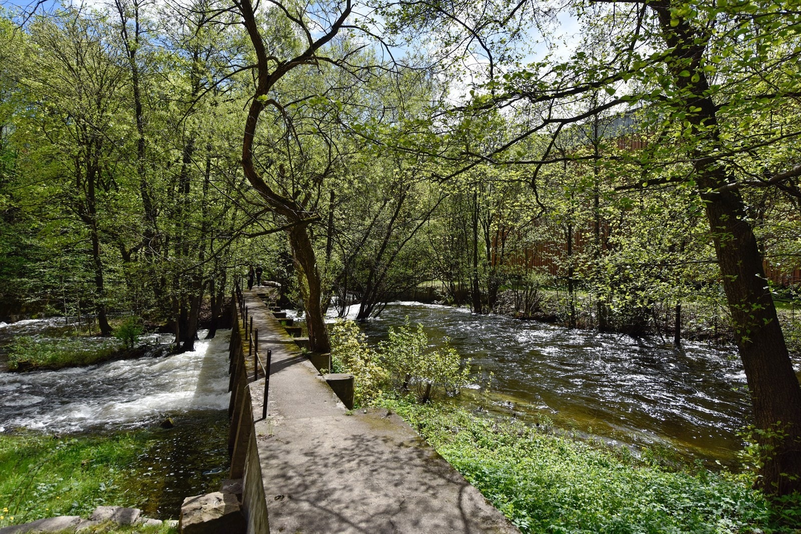 Flotte turmuligheter langs Akerselva. Galleribilde