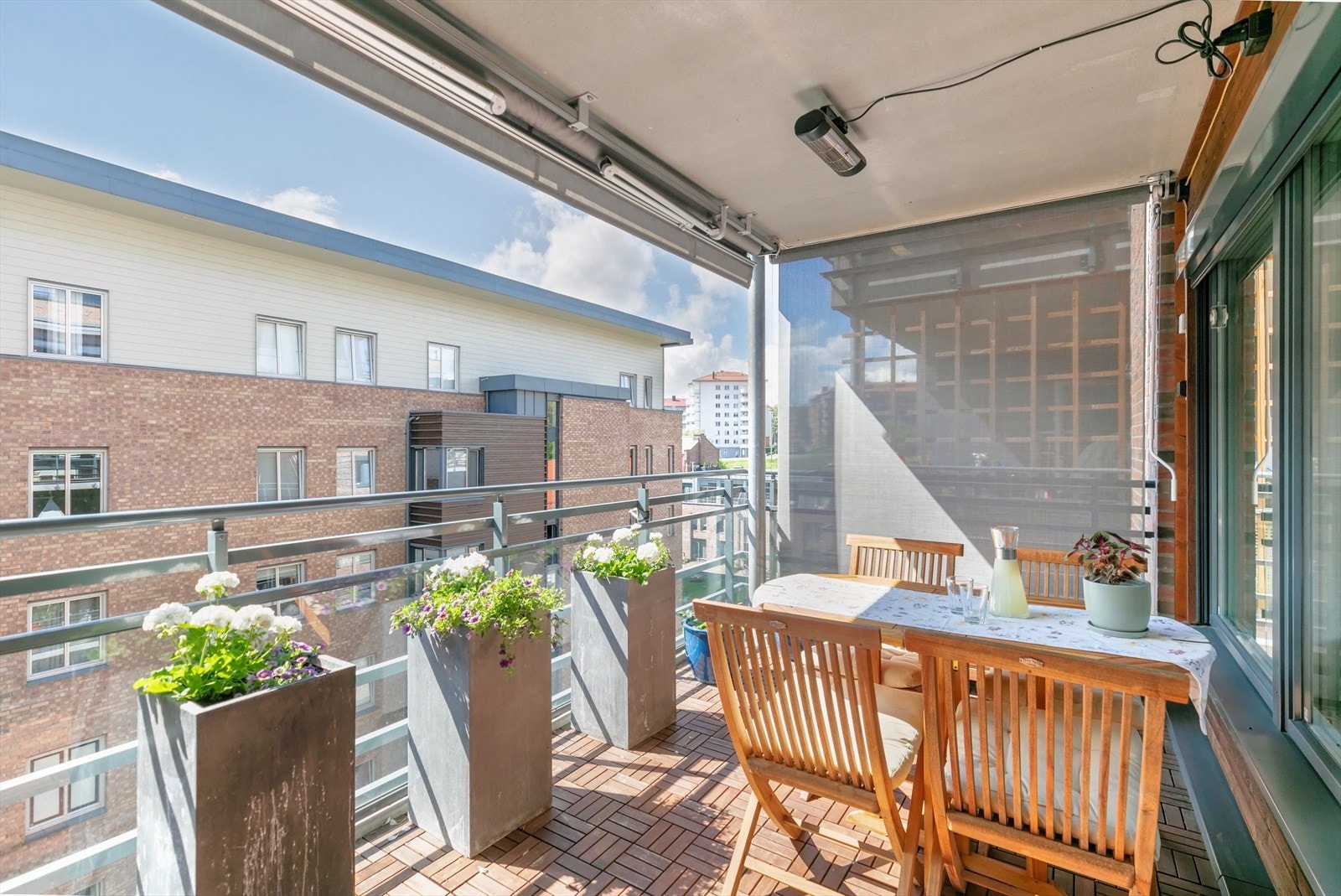 Her kan man nyte fine sommerdager. Galleribilde