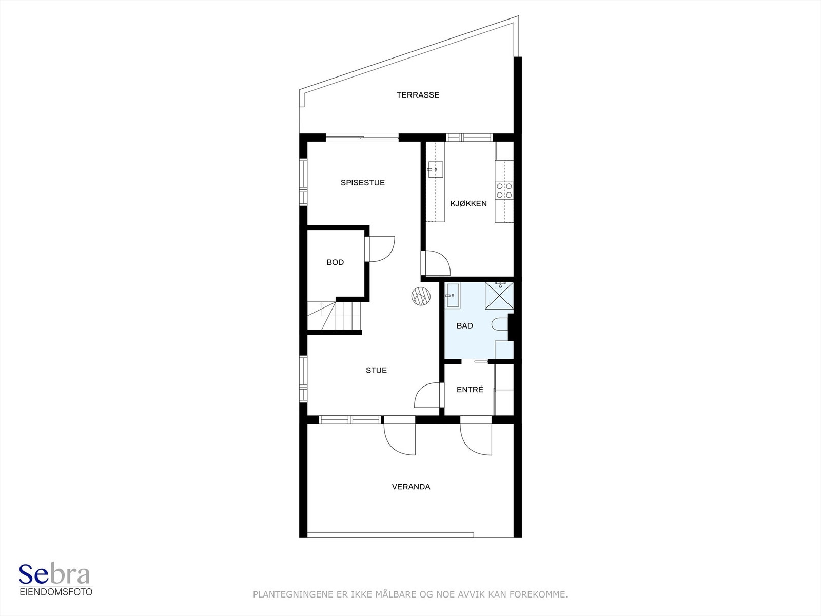 Plantegning 1. etasje. Galleribilde