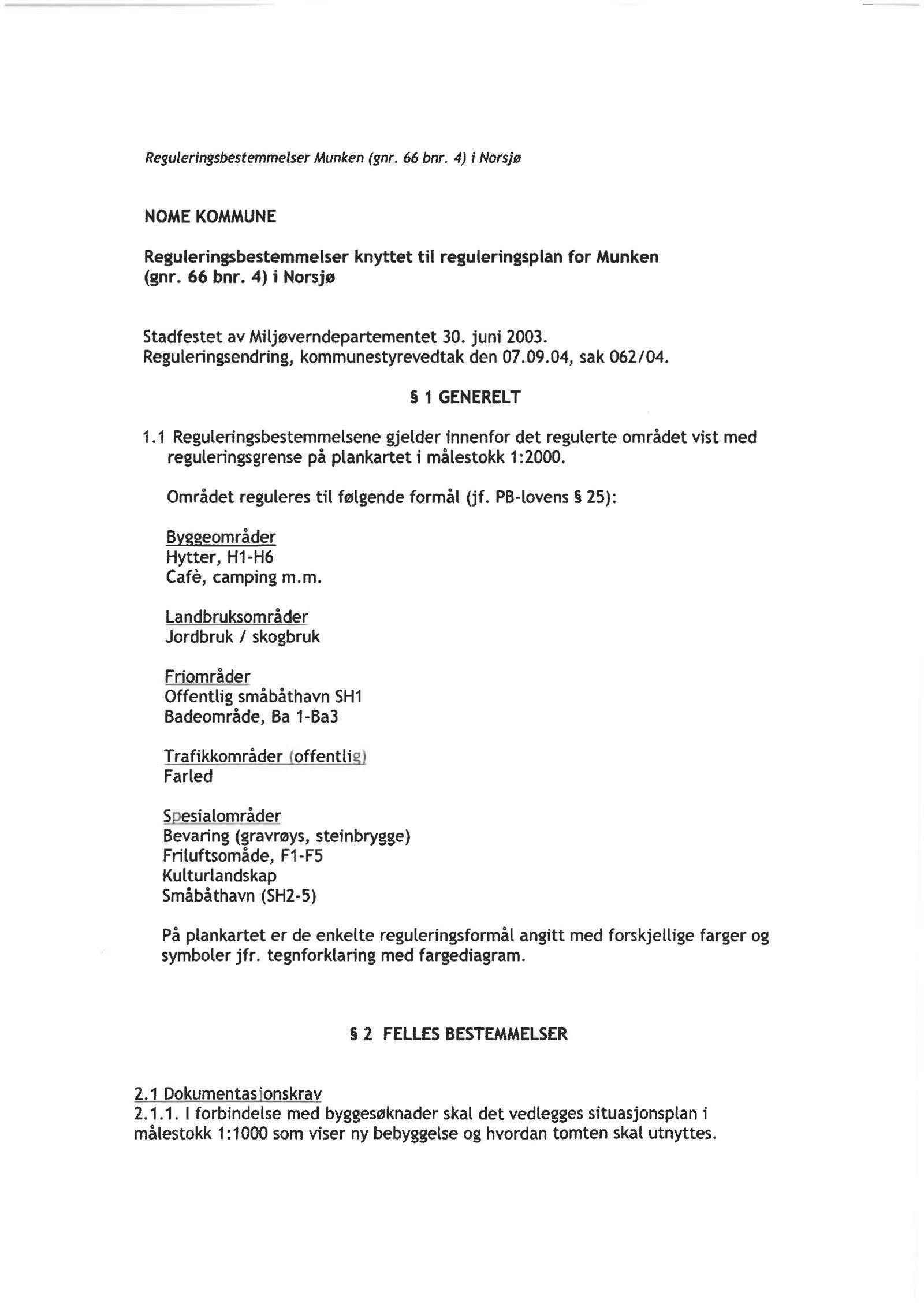 Reguleringsplan Galleribilde