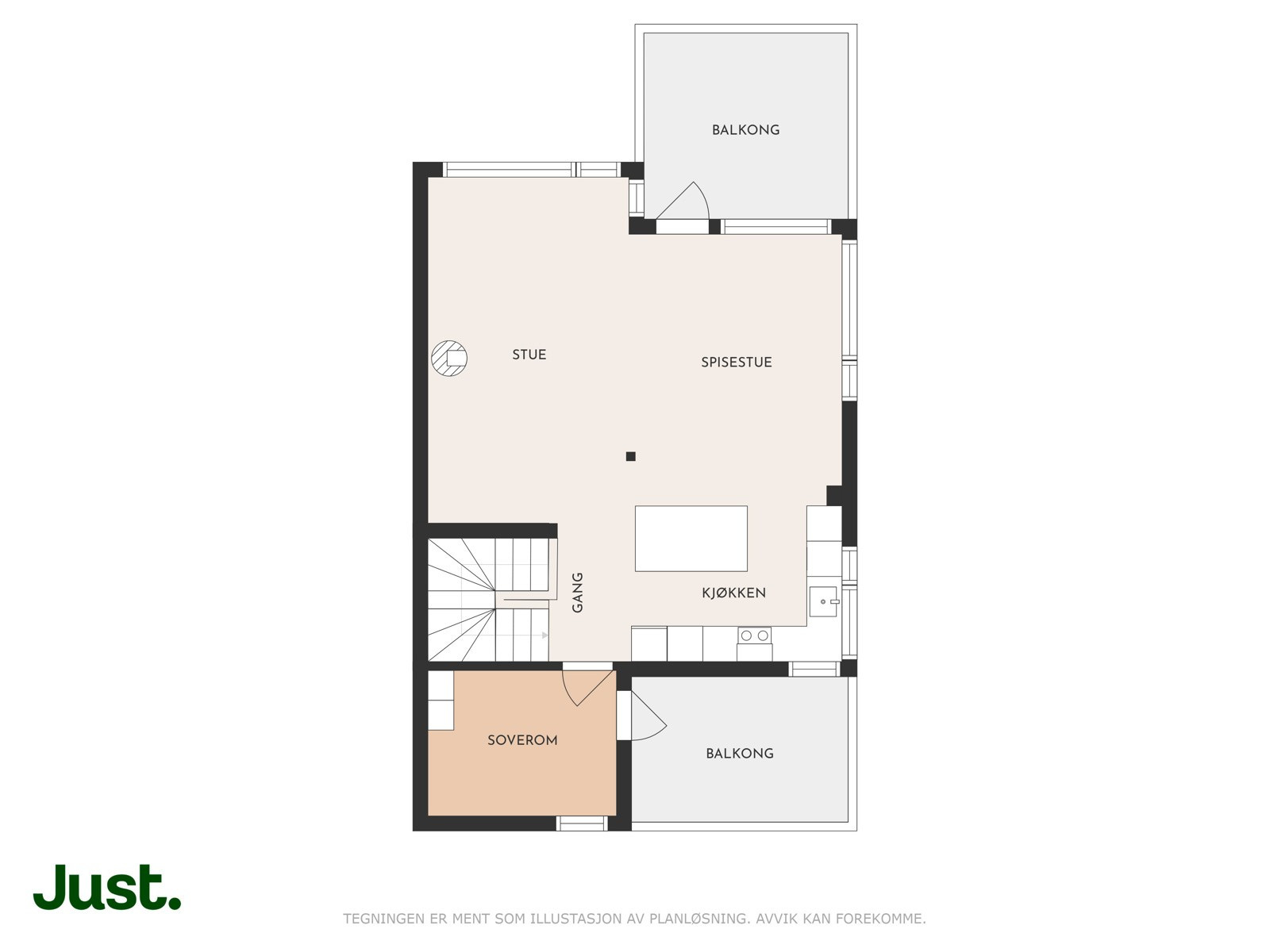 Planskisse 2. etasje