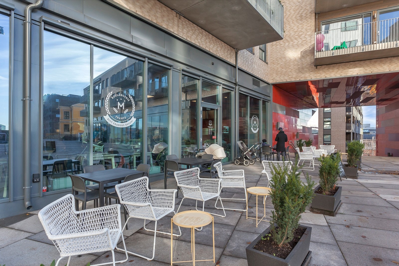Nærområde: Boulangerie M på Ensjø Galleribilde