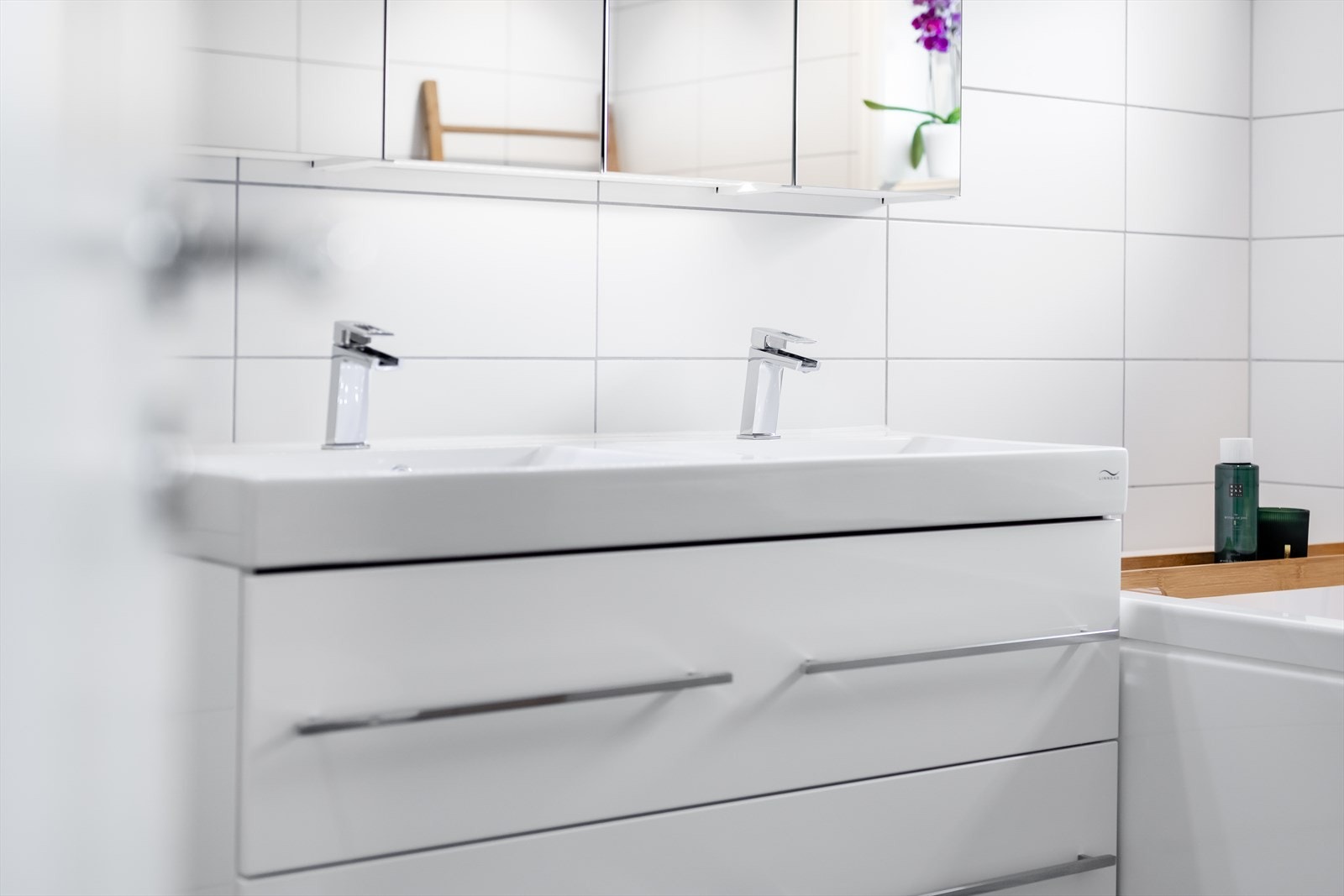 Detaljer bad Galleribilde