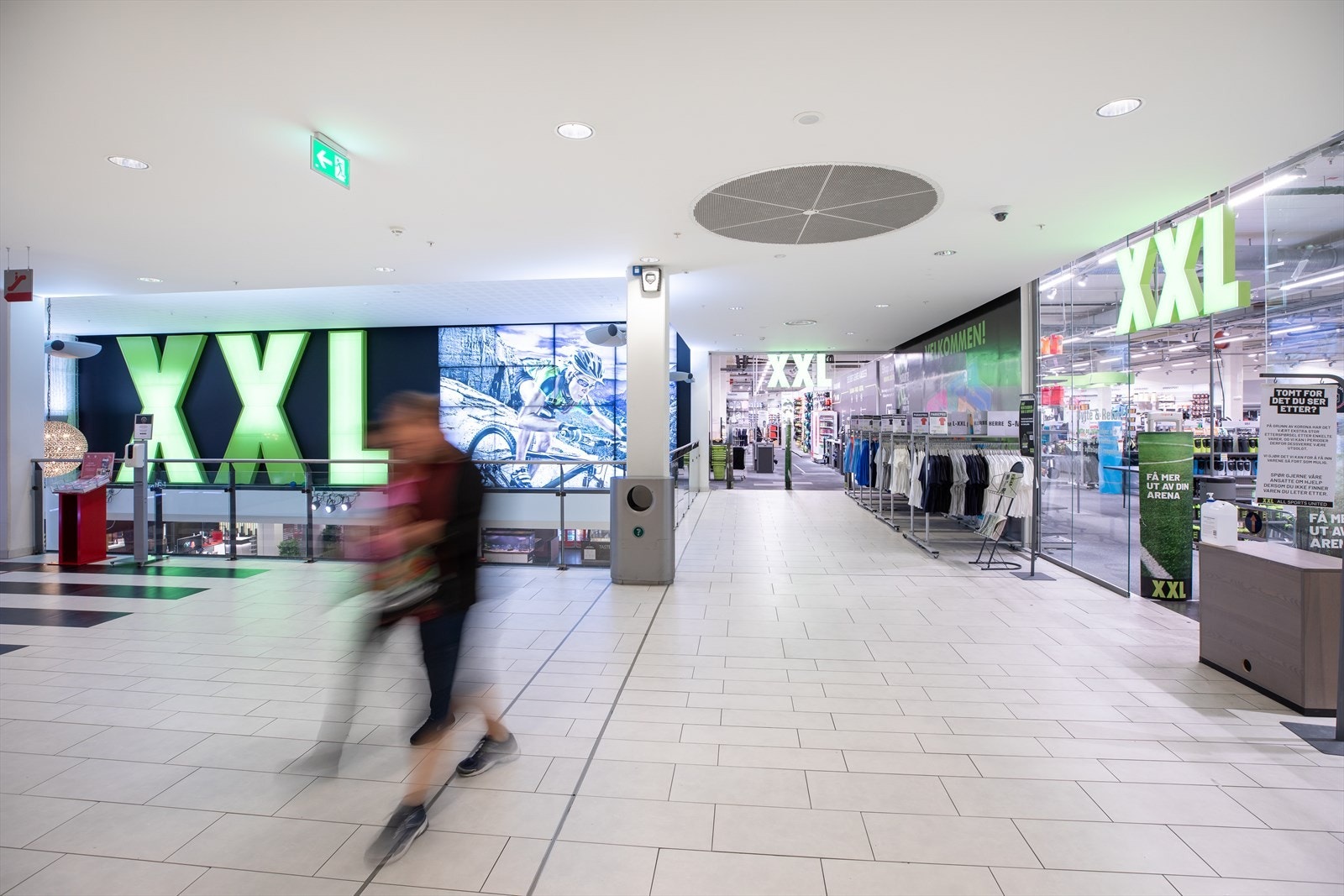 Kort vei til et av landets største storsenter. Strømmen storesenter Galleribilde