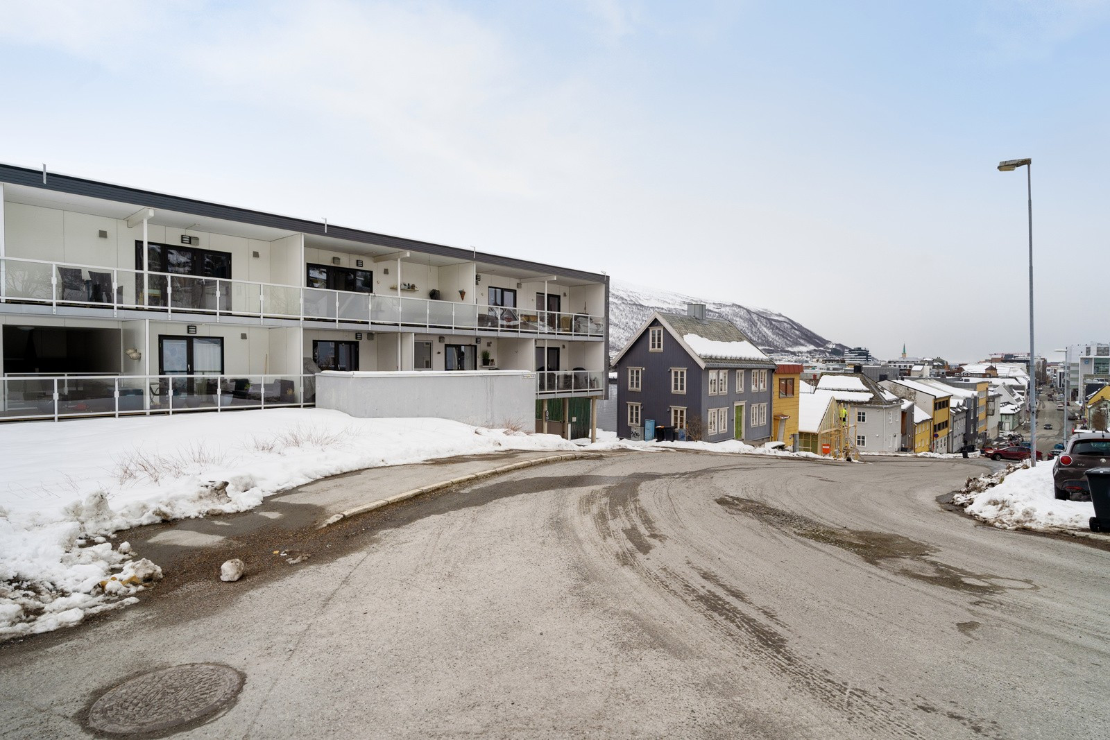 Gangavstand til gode bussforbindelser, daglivare, treningssenter m.m.