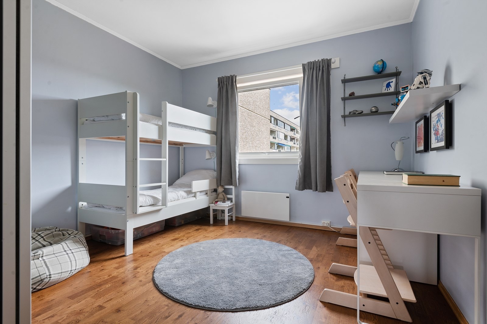 Soverom II er i dag innredet som barnerom. Galleribilde