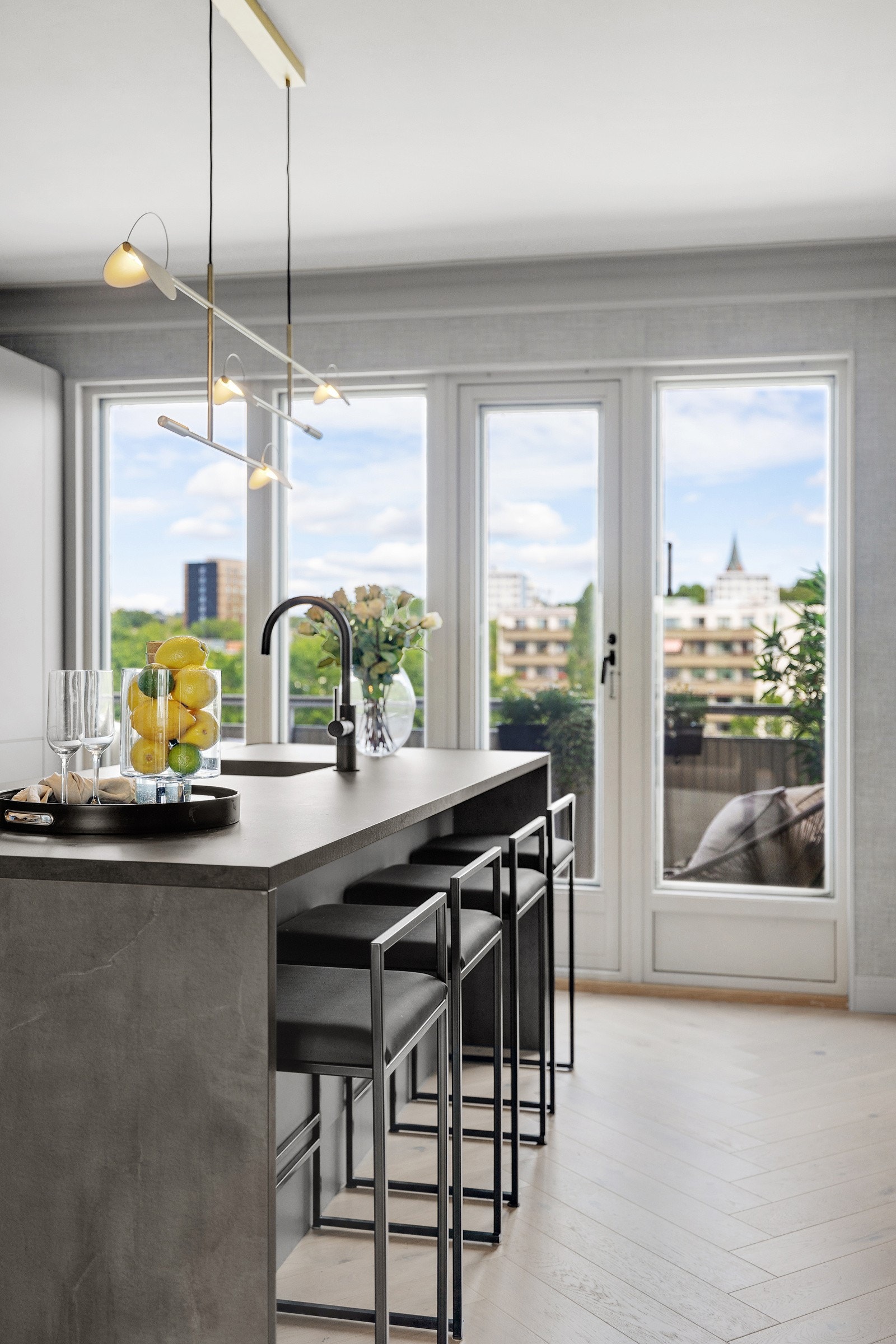 Dette er en designleilighet hvor ingenting er overlatt til tilfeldighetene. Galleribilde