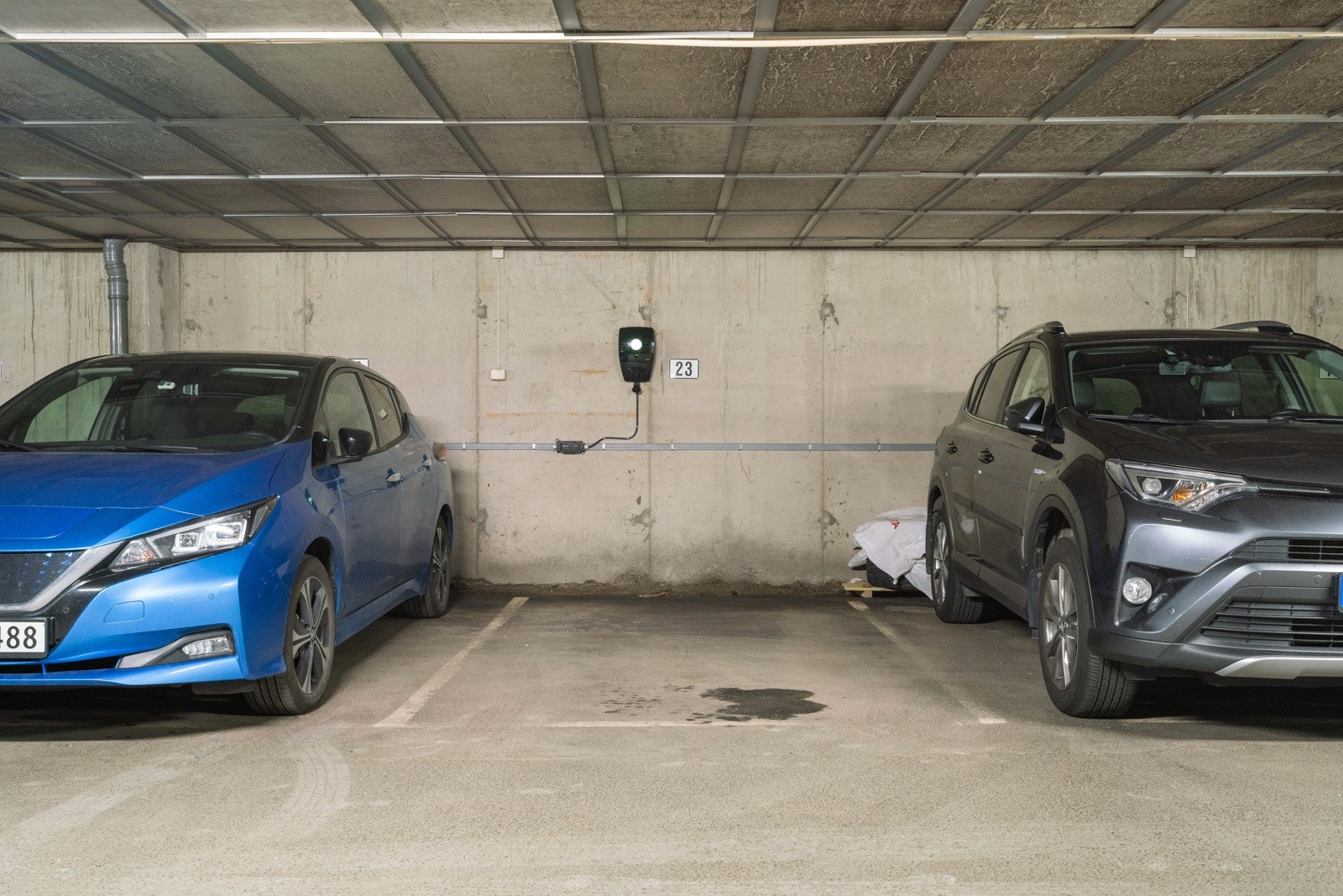 Det medfølger en garasjeplass i felles underliggende garasjeanlegg. Galleribilde