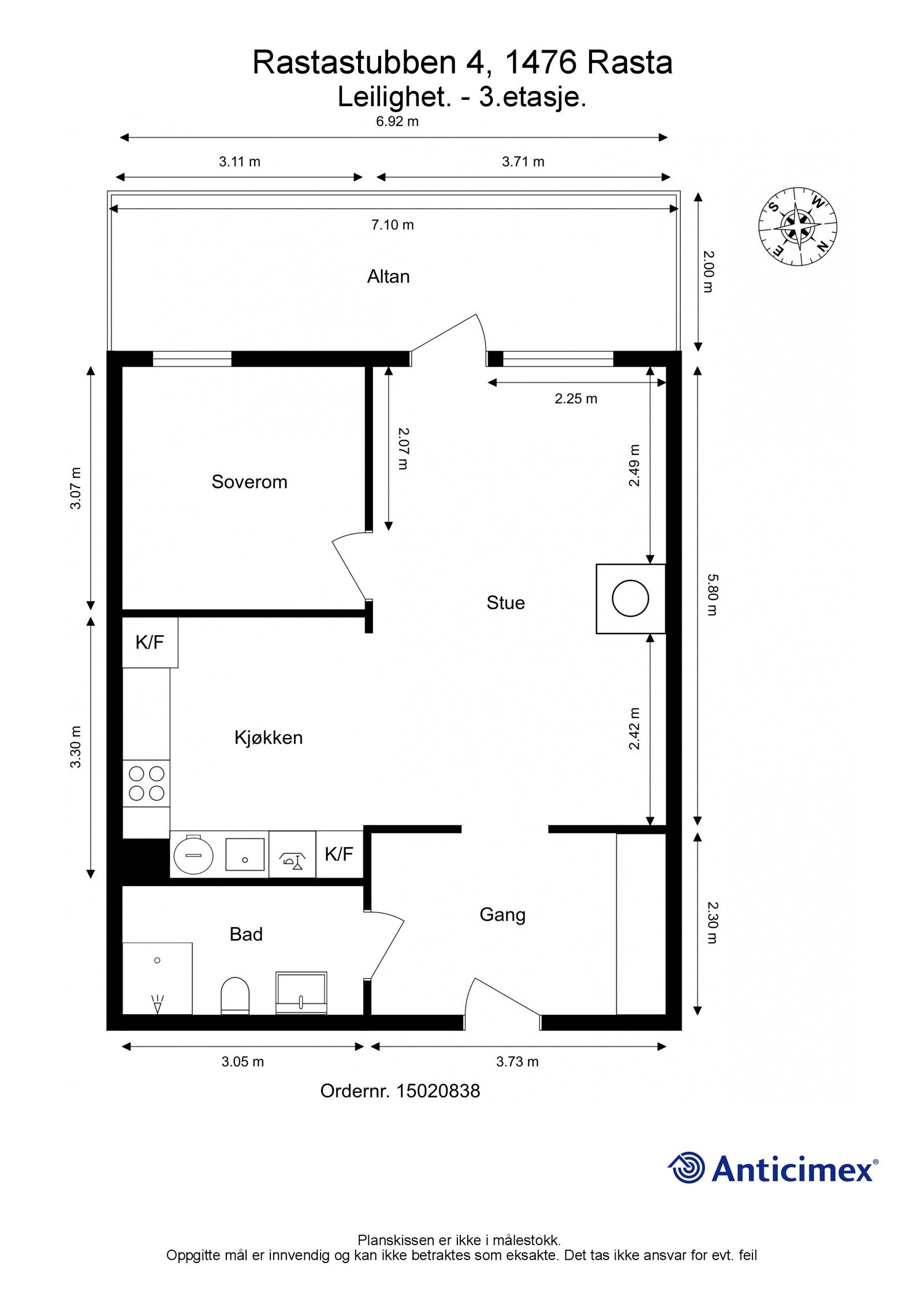 Plantegning. Galleribilde
