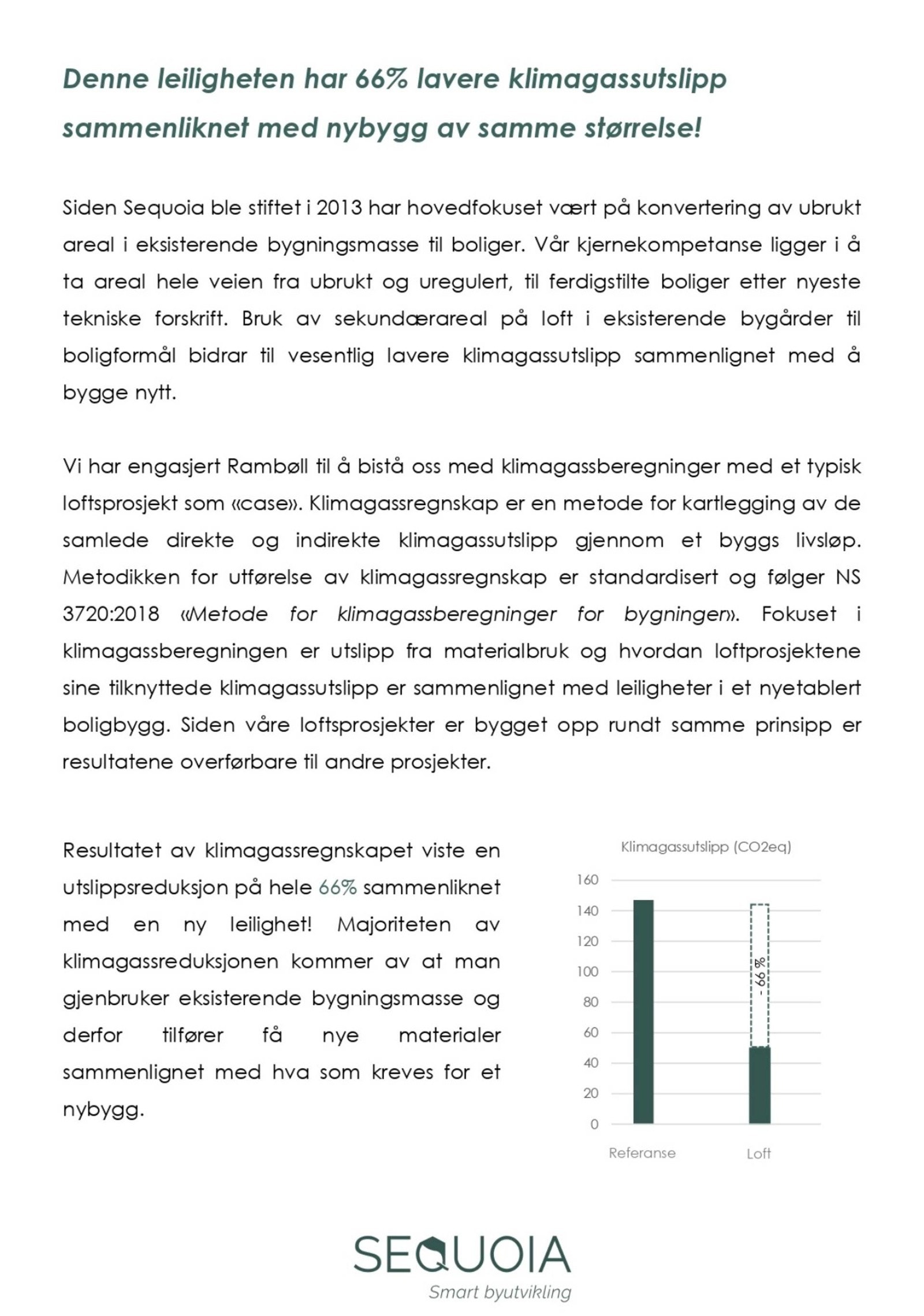 Denne leiligheten har 66% lavere klimagassutslipp sammenliknet med nybygg av samme størrelse! Galleribilde