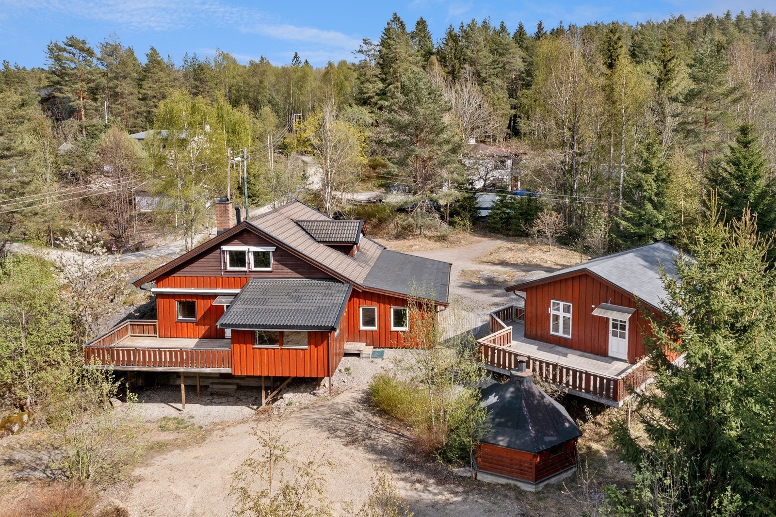 Eiendom med fritidsbolig og anneks. Galleribilde