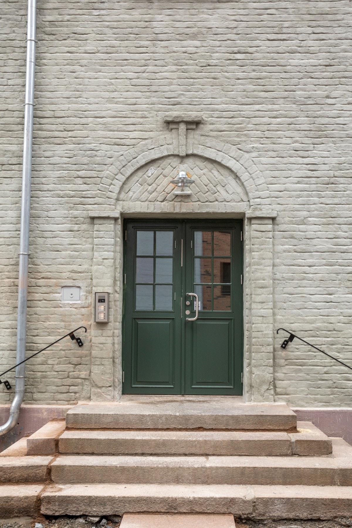 Fasade og inngangsparti Galleribilde