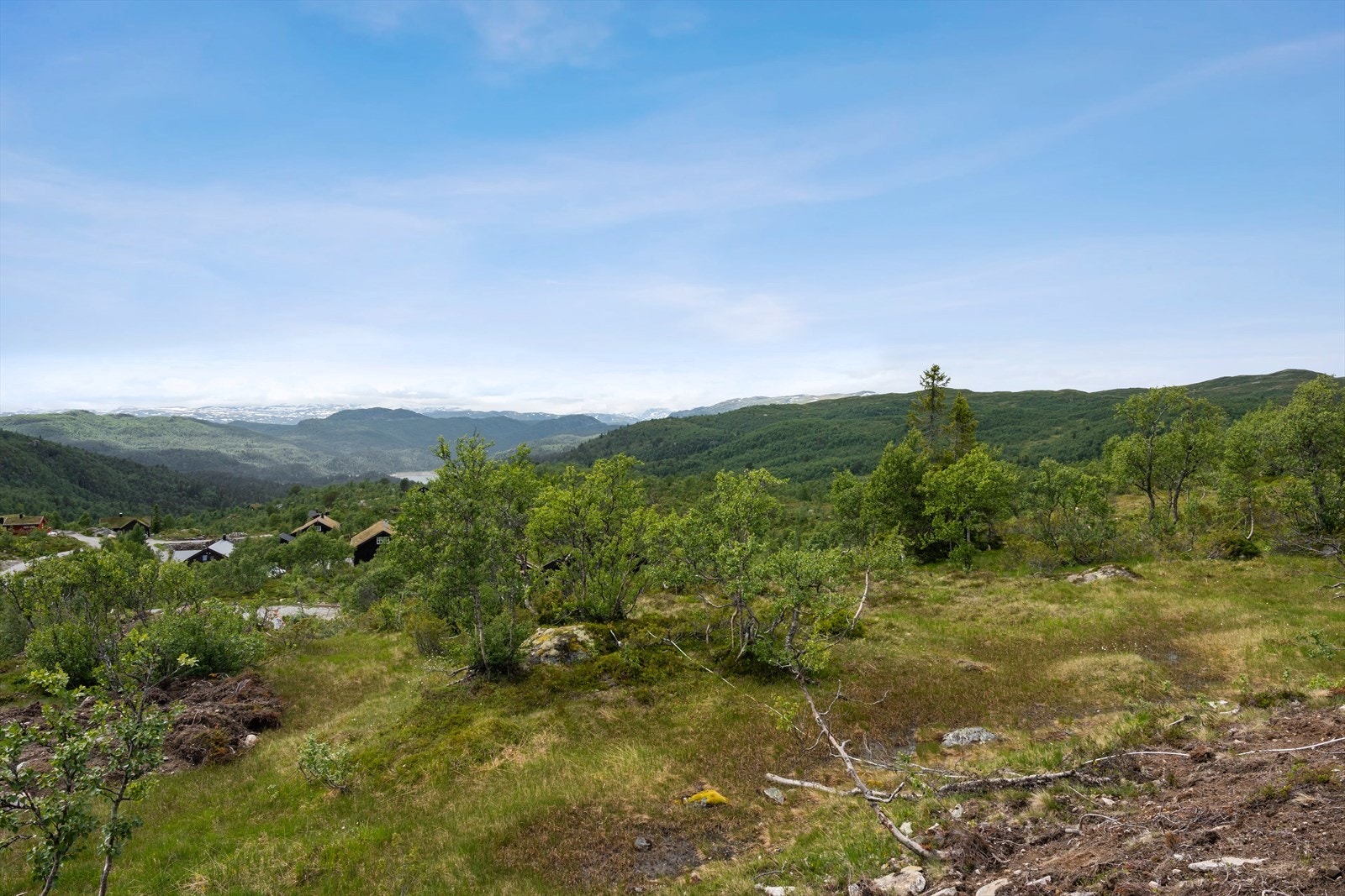 Hytteområdet har i dag ca. 17 hytter og utvides med ytterligere 25 tomter/hytter. Galleribilde