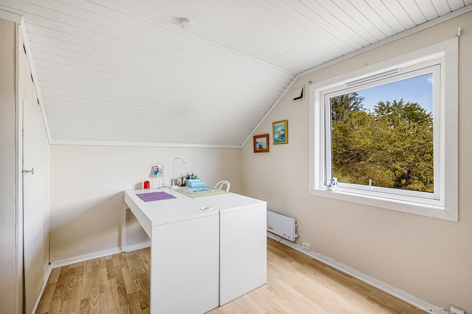 Soverom loft Galleribilde