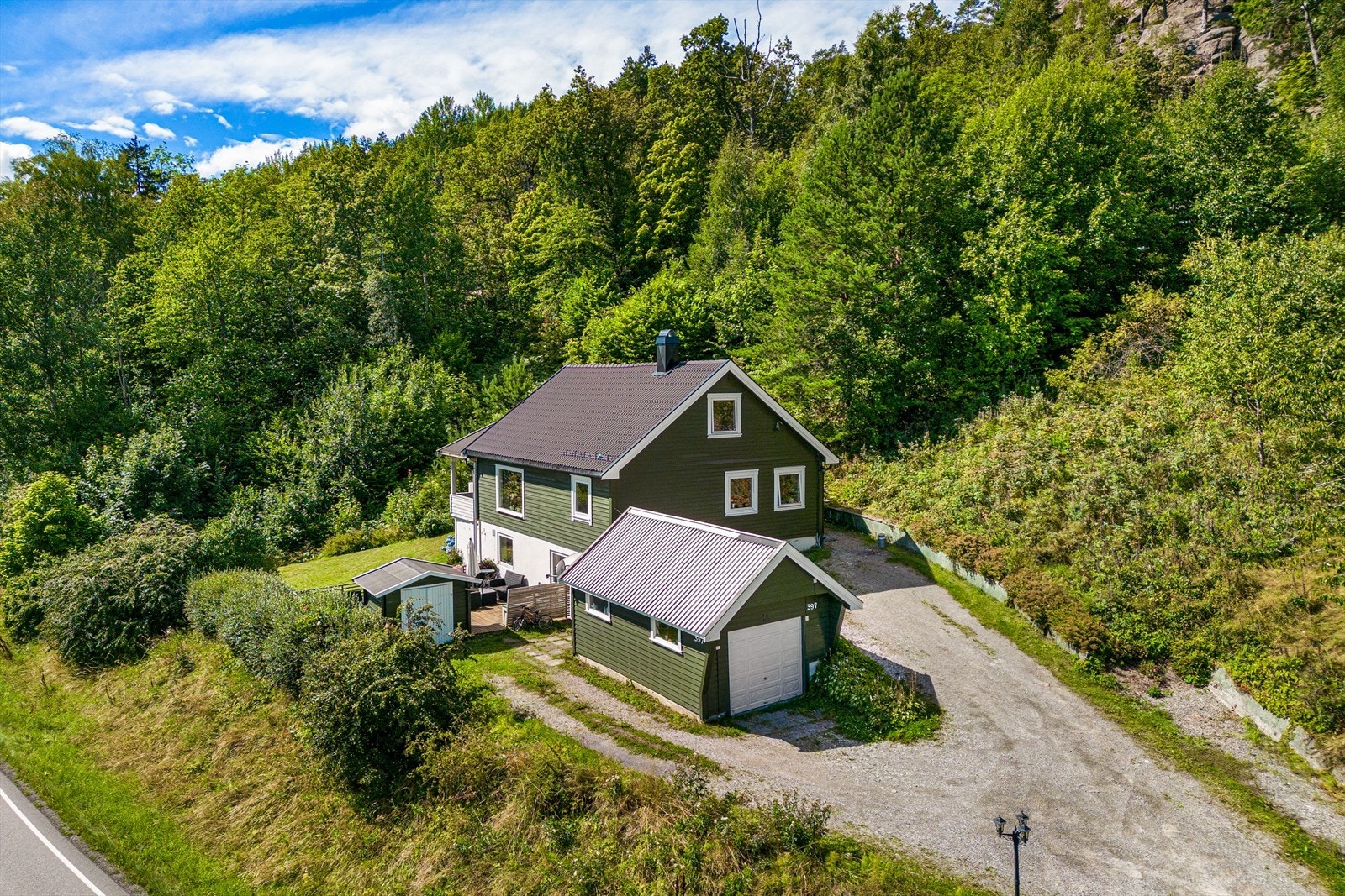 Frodige og grønne omgivelser Galleribilde