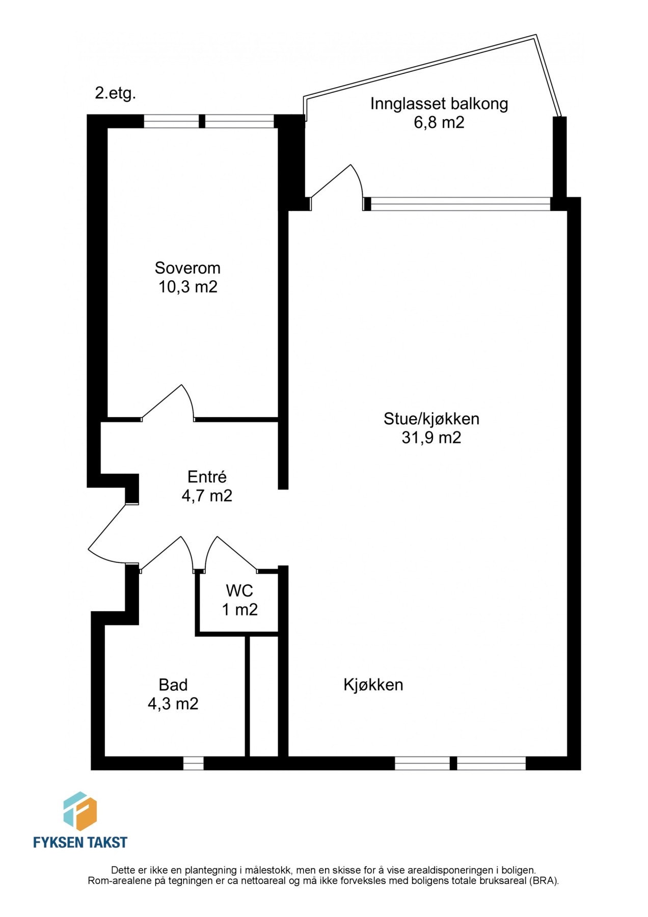 Planskisse. Galleribilde