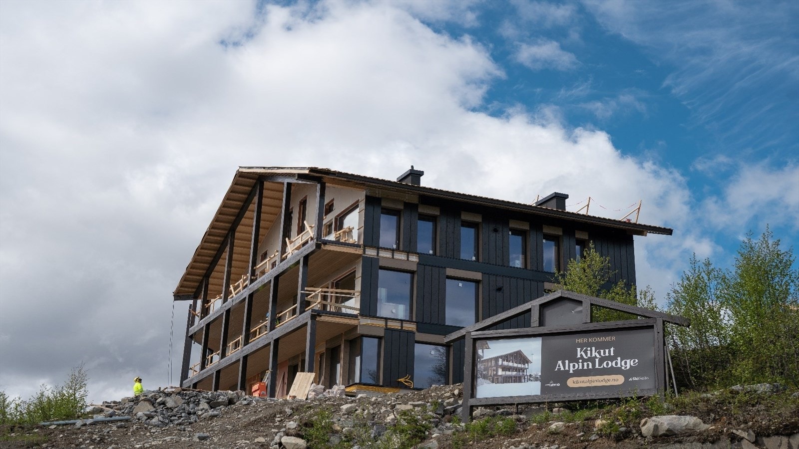 Kikut Alpin Lodge er det nå igangsatt med bygging av alle leilighetene! Galleribilde