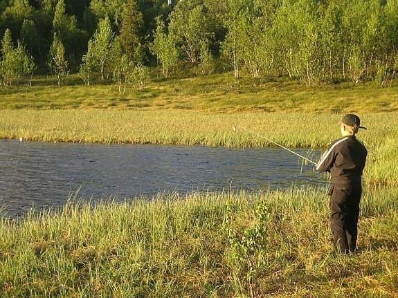 Med kun et fiskekort kan man fiske fritt i alle vannene i Hedalsfjellet, Vassfaret og Hedalen Galleribilde