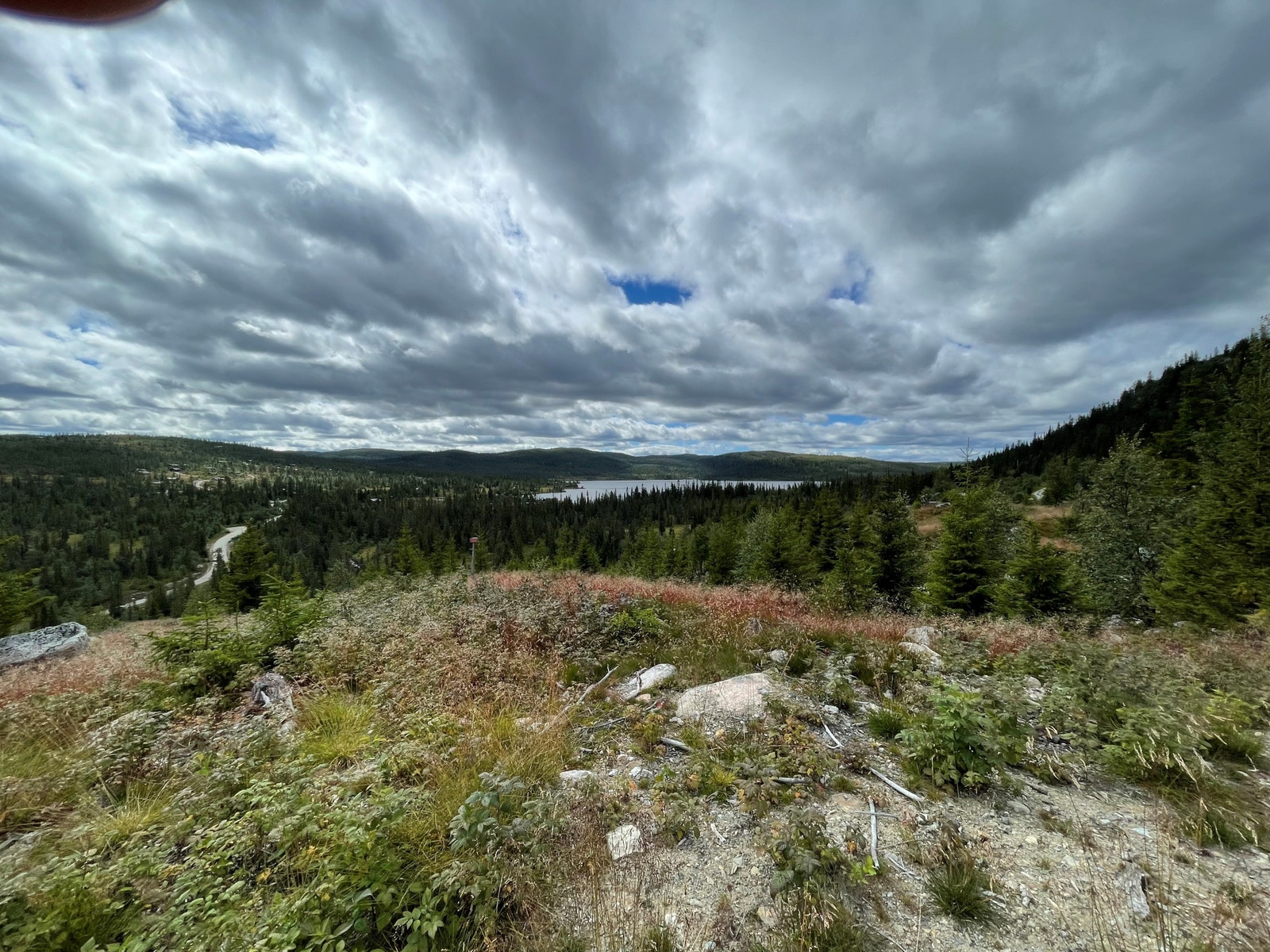 Utsikten fra Hellsenningsberget Galleribilde