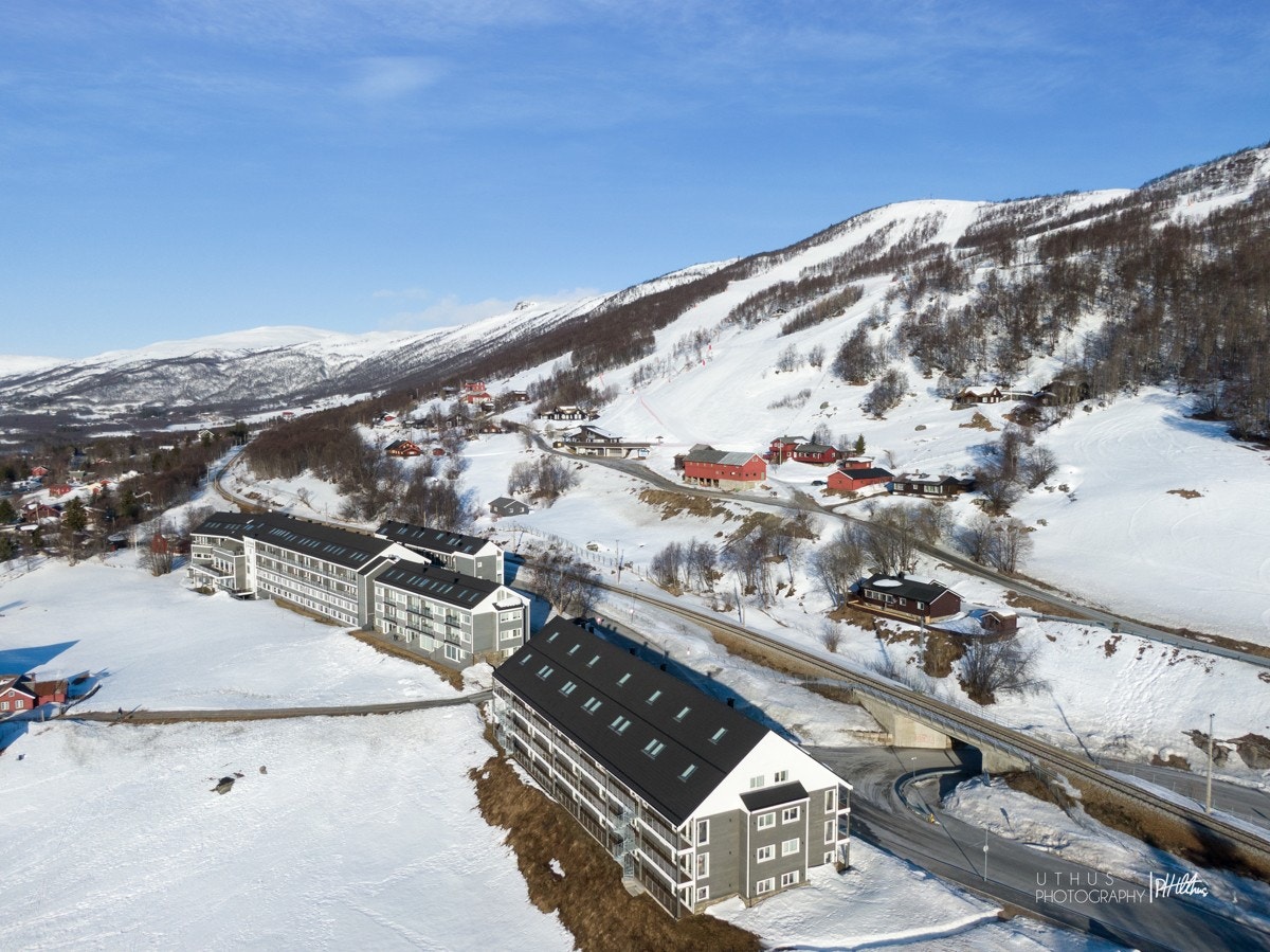 Kort vei til skibakken Galleribilde