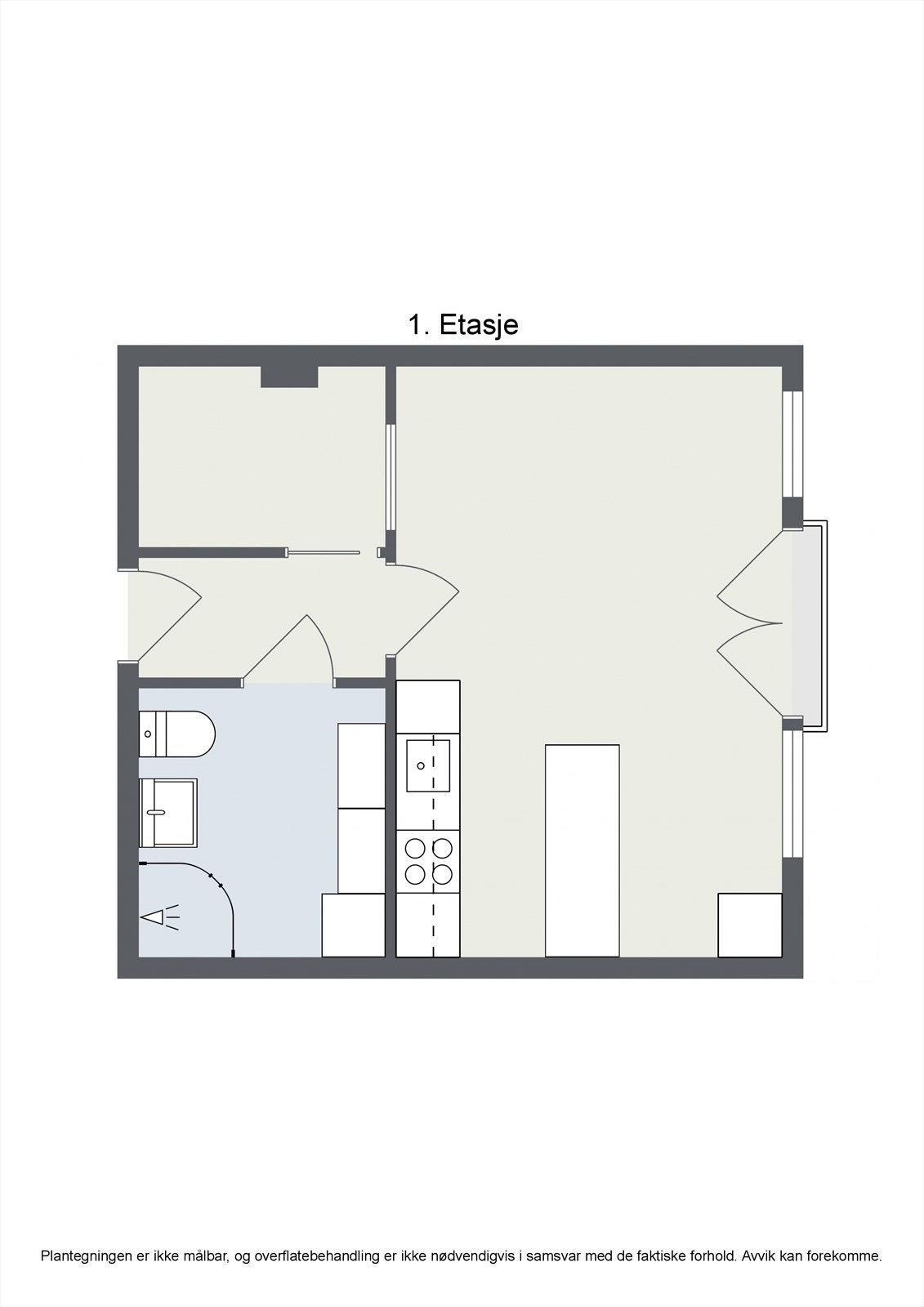 Plantegning. Galleribilde