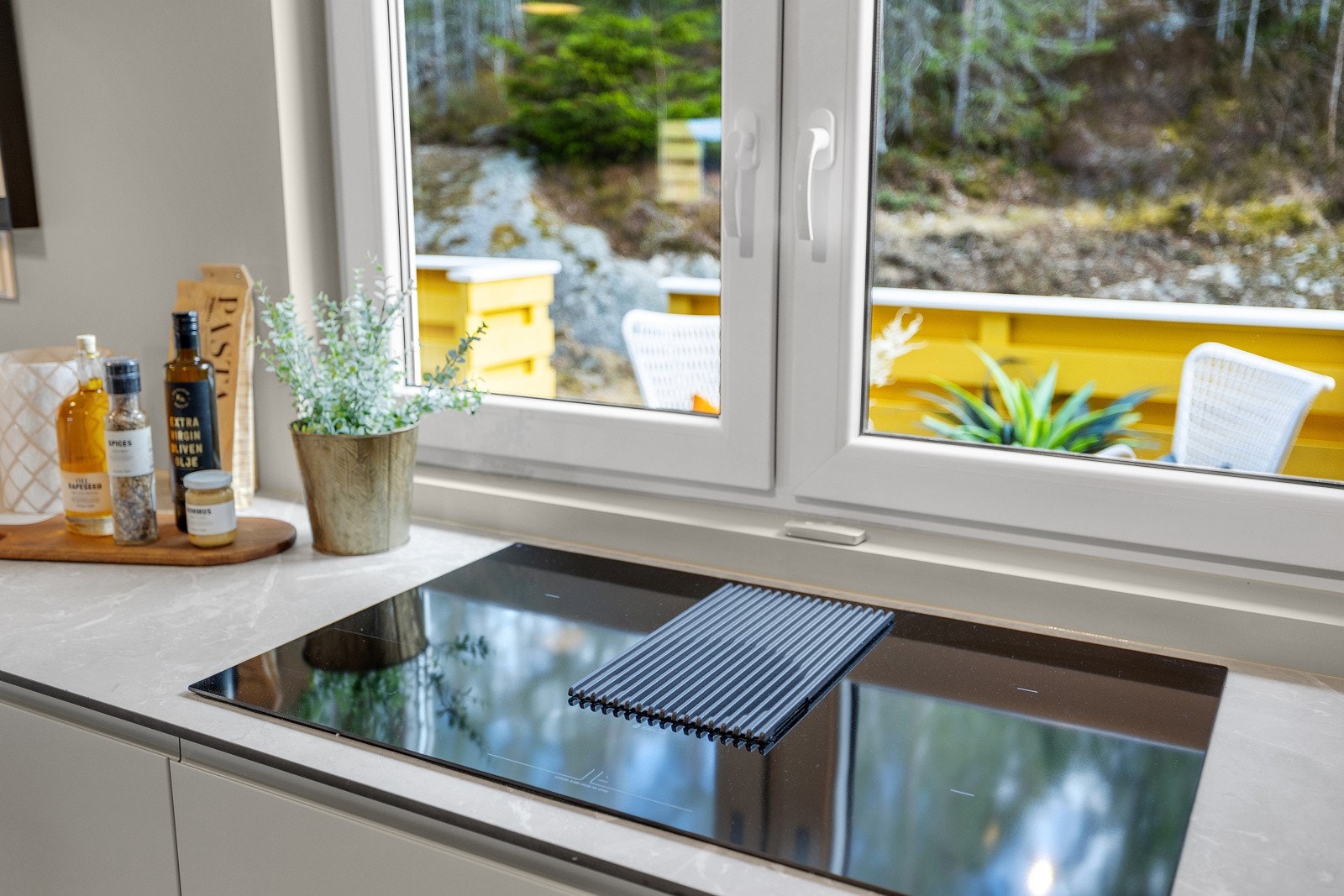 Integrert ventilator med utluft ut Galleribilde