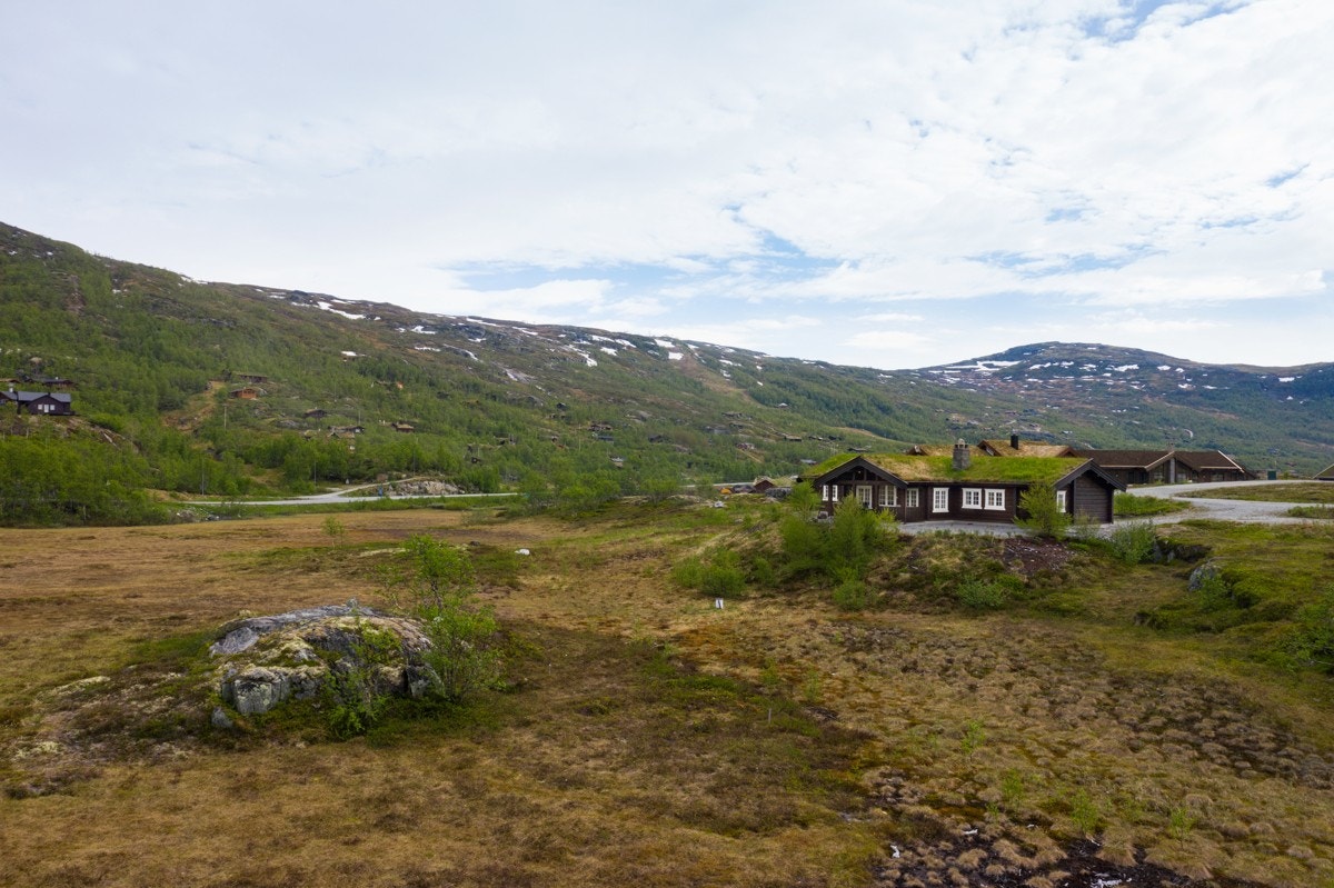 Hytten ligger åpent og fritt. Galleribilde