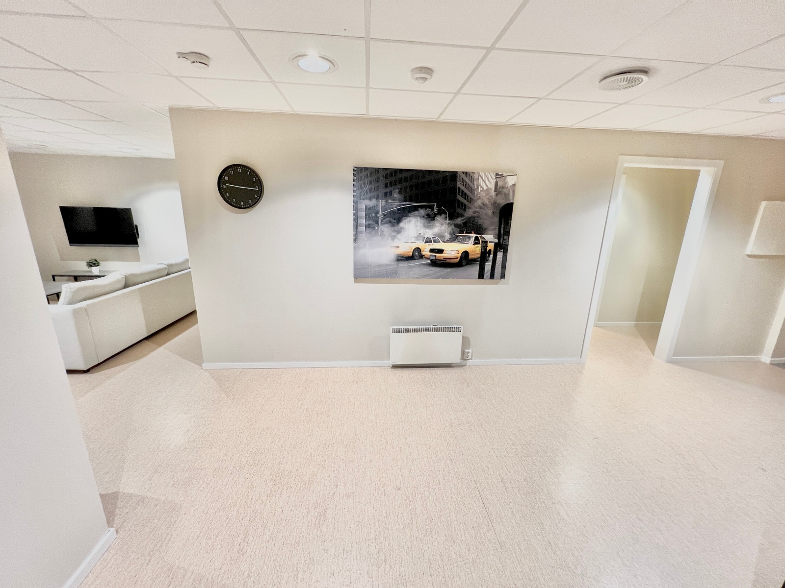 Stort inngangsparti Galleribilde