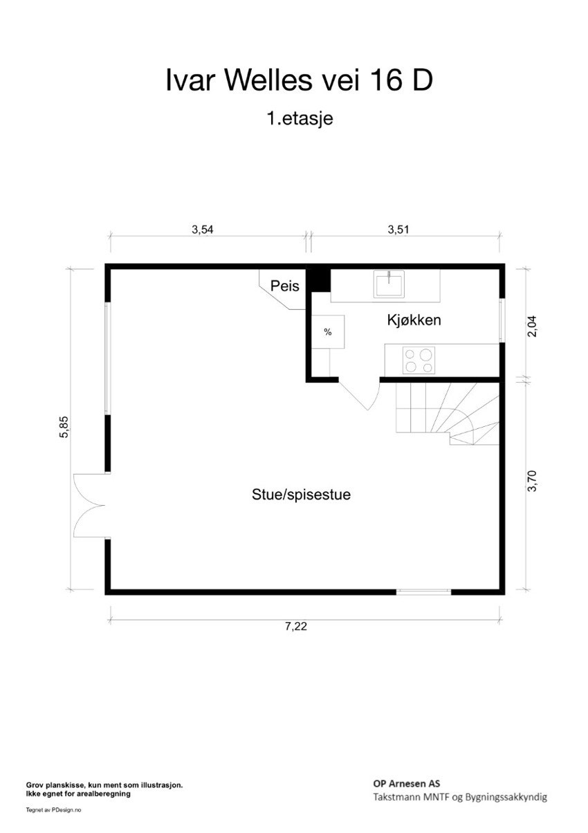 La oss ta en titt på hovedetasjen i bygget. Galleribilde