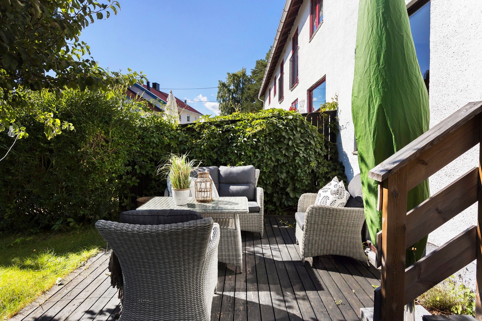 Velkommen ut igjen til den solrike markterrassen! Galleribilde